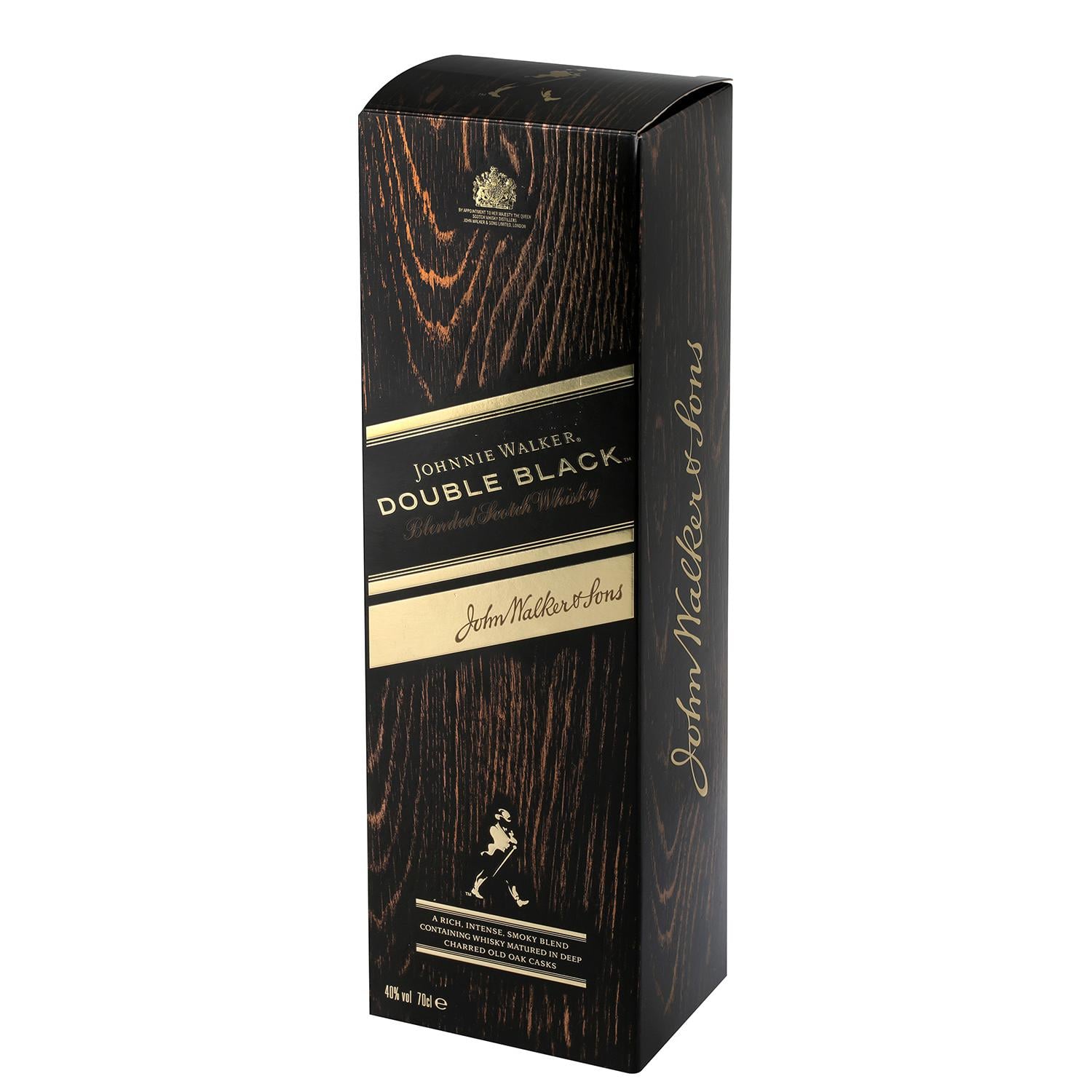 Whisky Johnnie Walker Double Black escocés 70 cl.