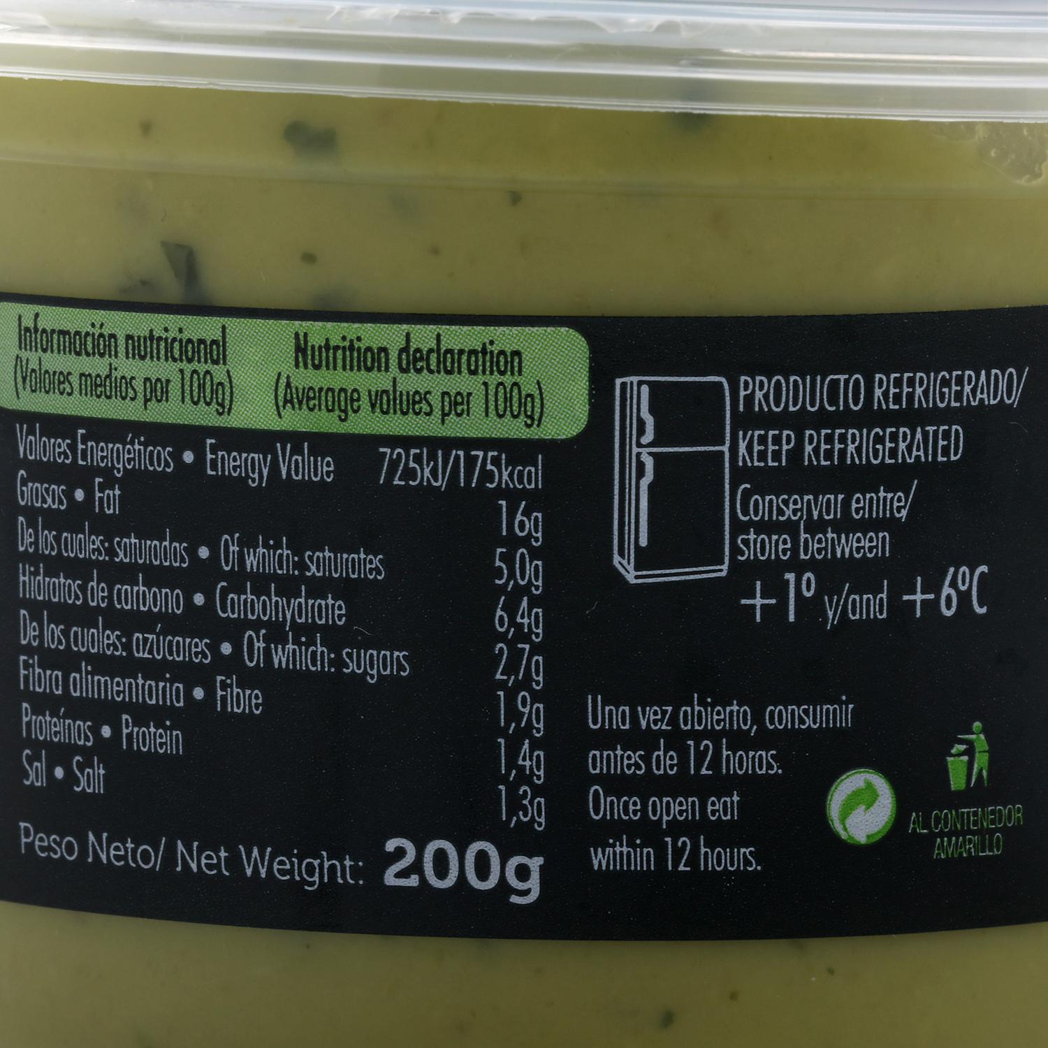 Guacamole picante 200 g