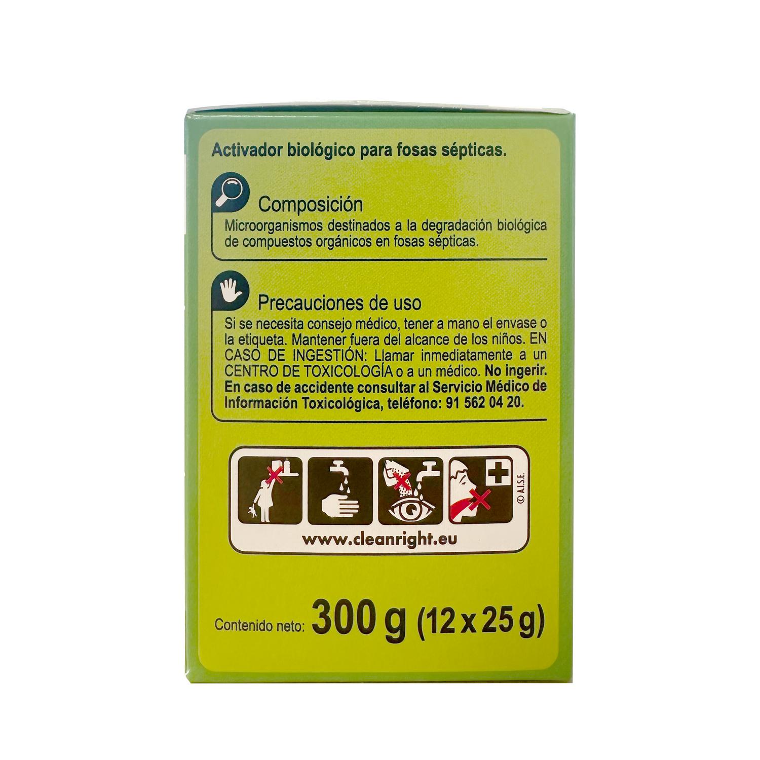 Activador biológico para fosas sépticas Carrefour Expert 300 g.