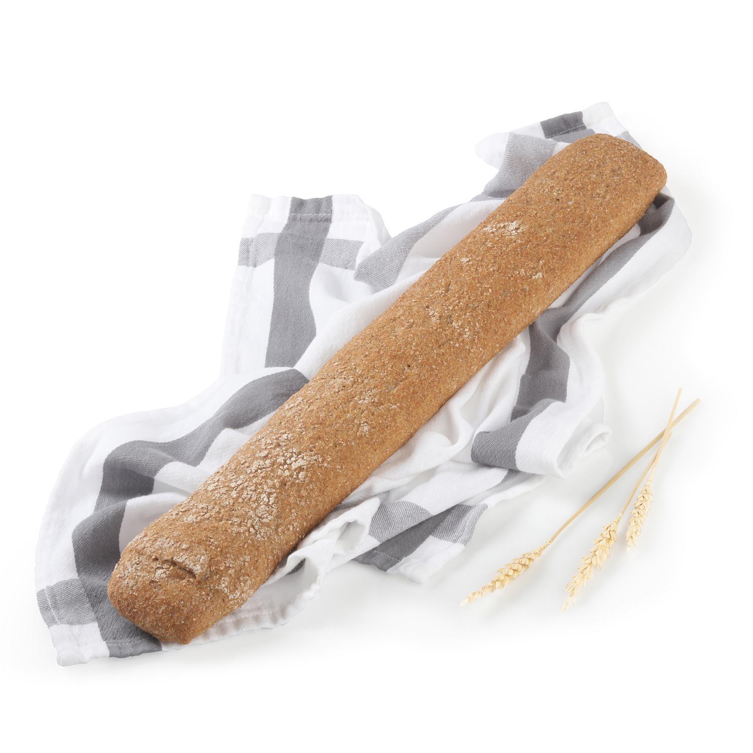 Barra de pan integral 100% Hecho aquí Carrefour 350 g