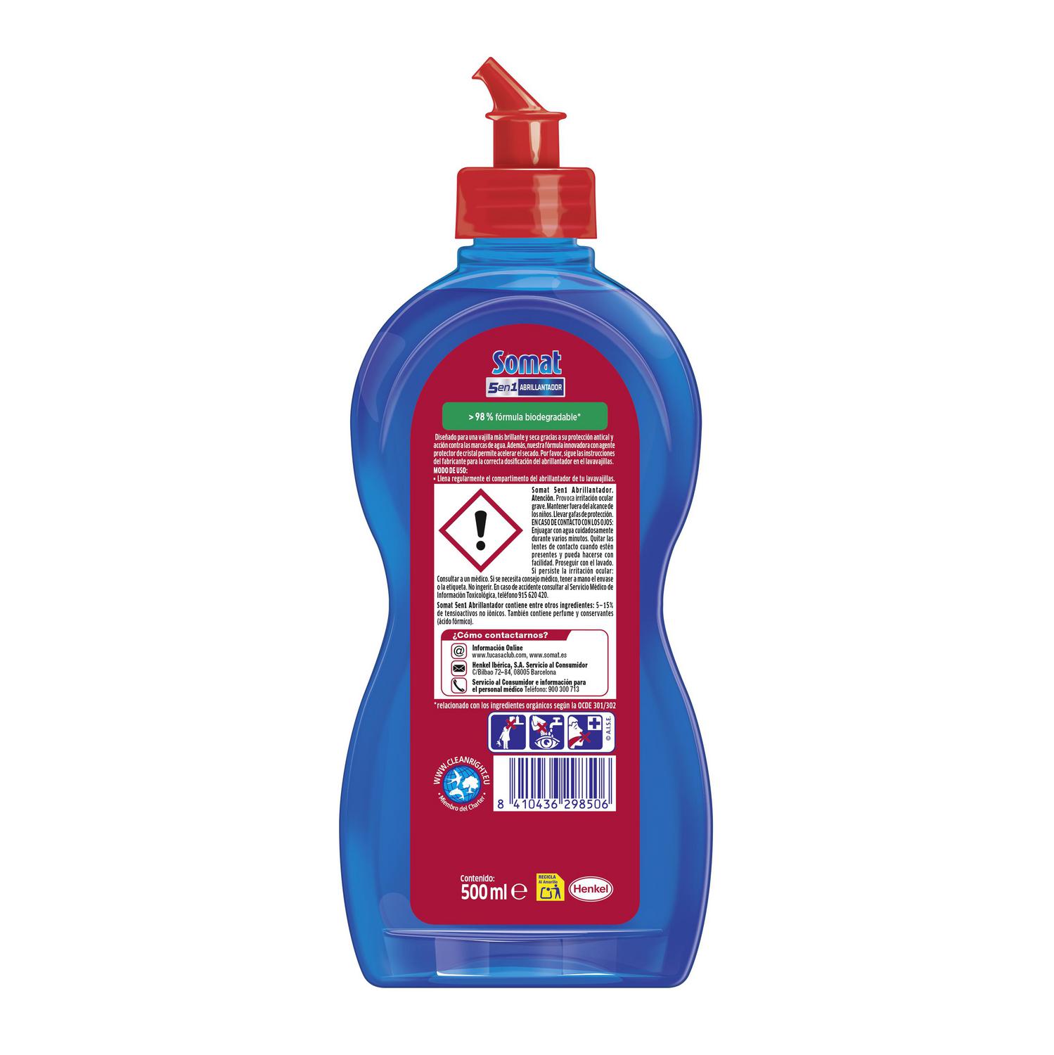 Abrillantador Duo Power Experts Somat 500 ml.