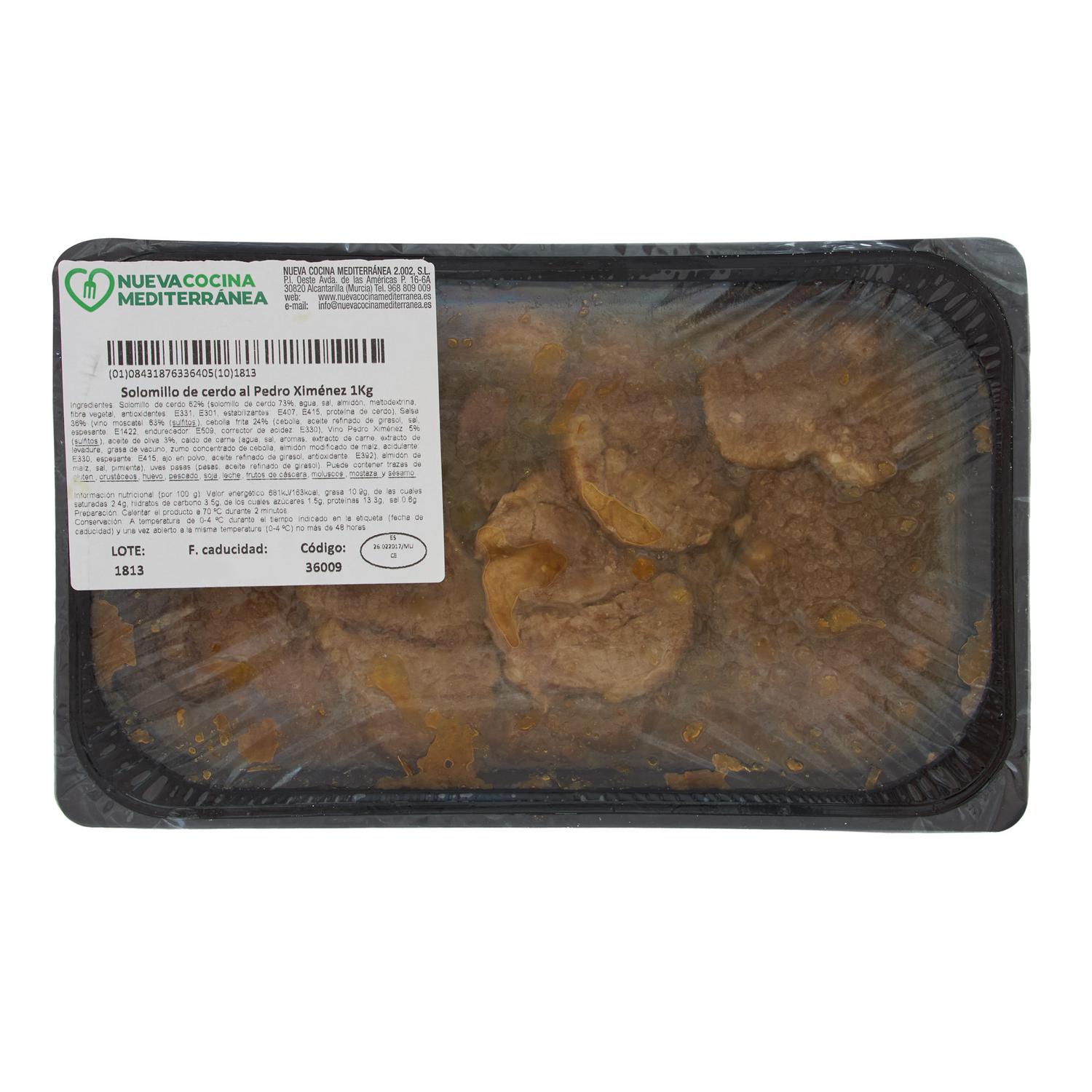 Solomillo al Pedro Ximénez 1 kg aprox