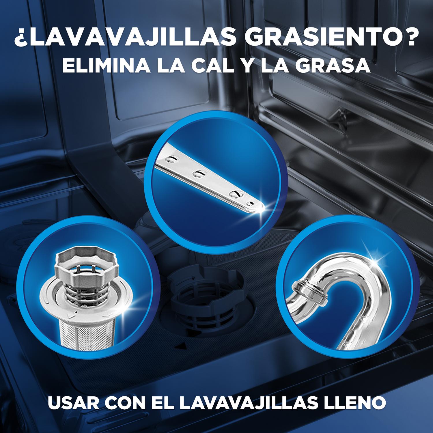 Limpiamáquinas en pastillas Finish 3 ud.