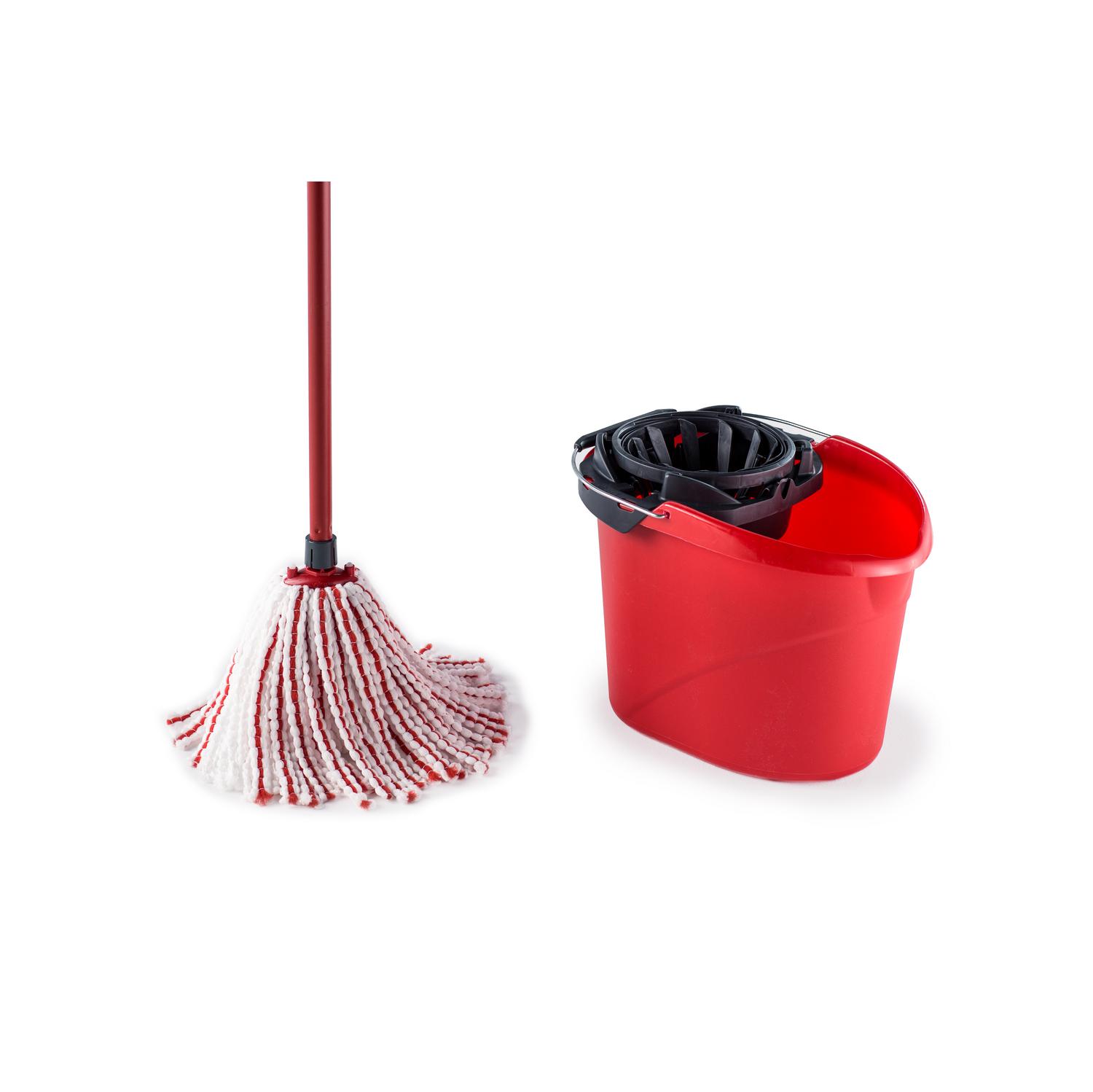Fregona Microfibra Poliéster Premium 2 en 1