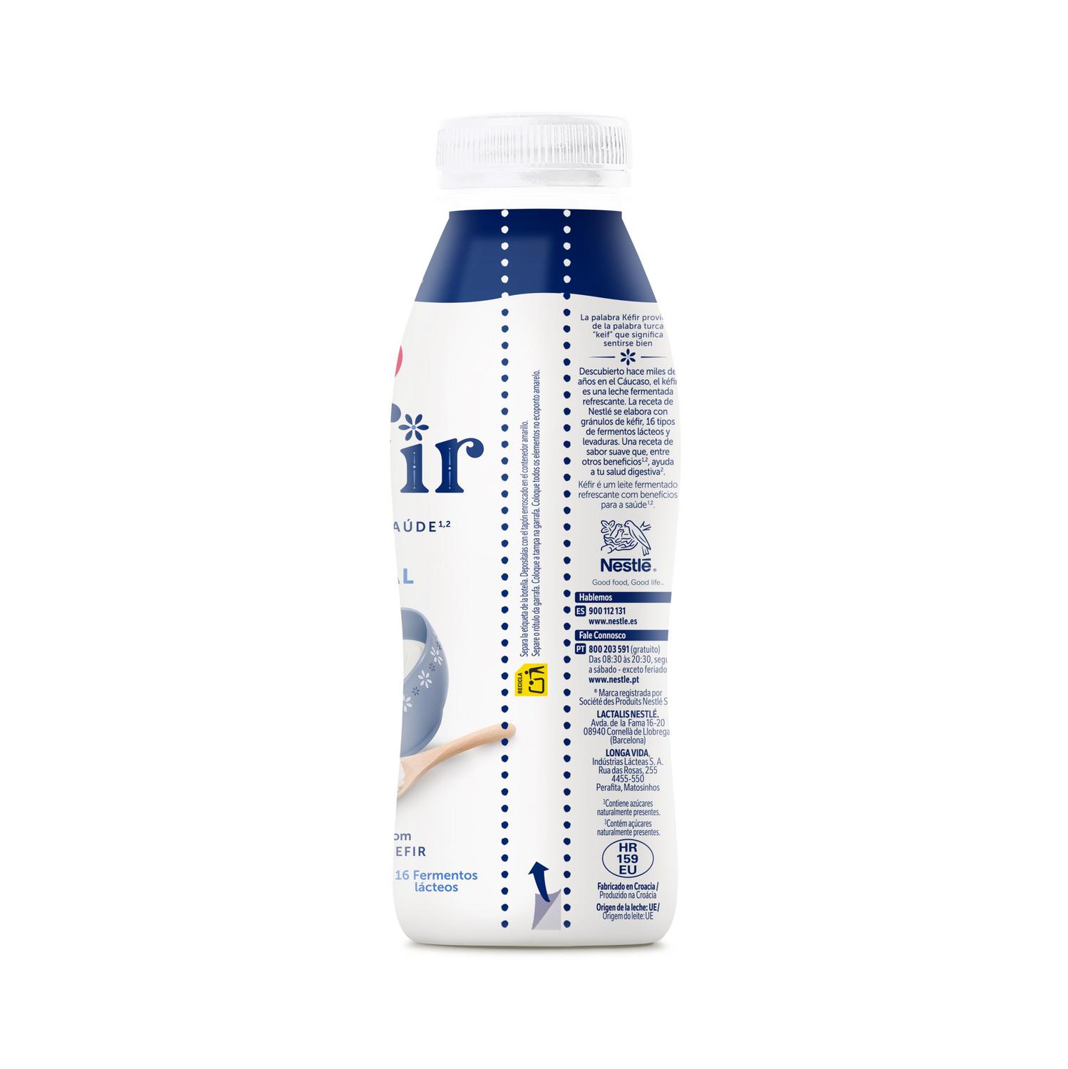 Kéfir líquido natural Nestlé 500 g.