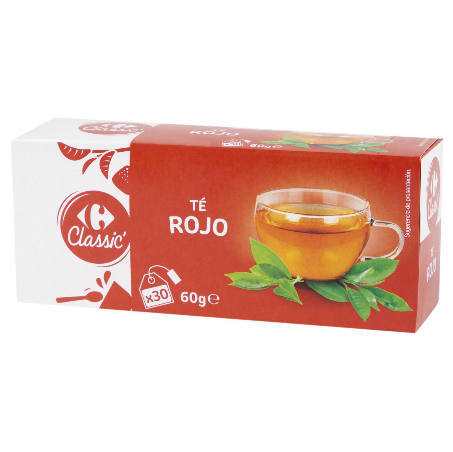 Té rojo en bolsitas Carrefour Classic 30 ud.