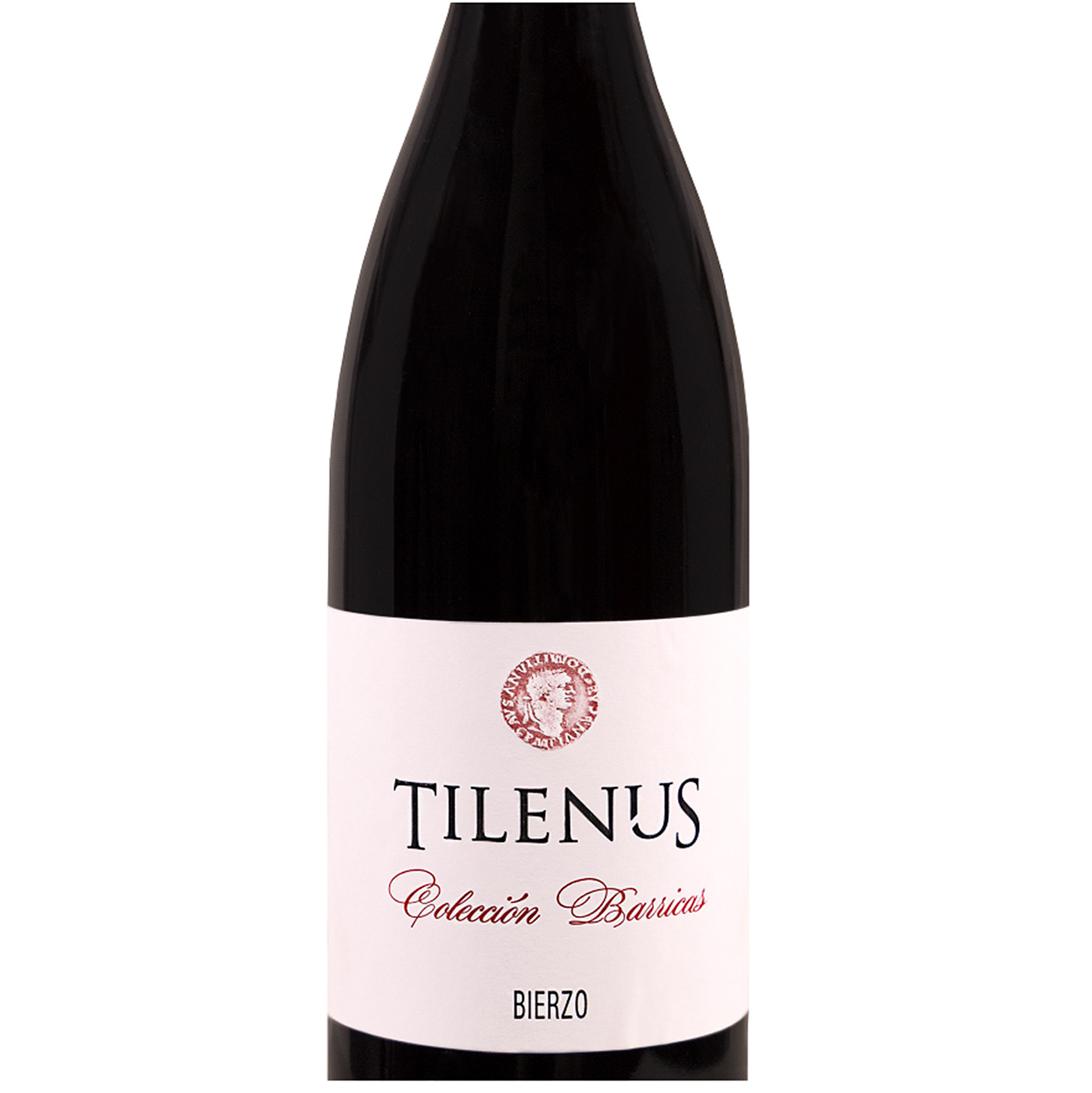 Vino tinto barrica mencía Tilenus Colección Barricas Vendimia Seleccionada D.O. Bierzo 75 cl.
