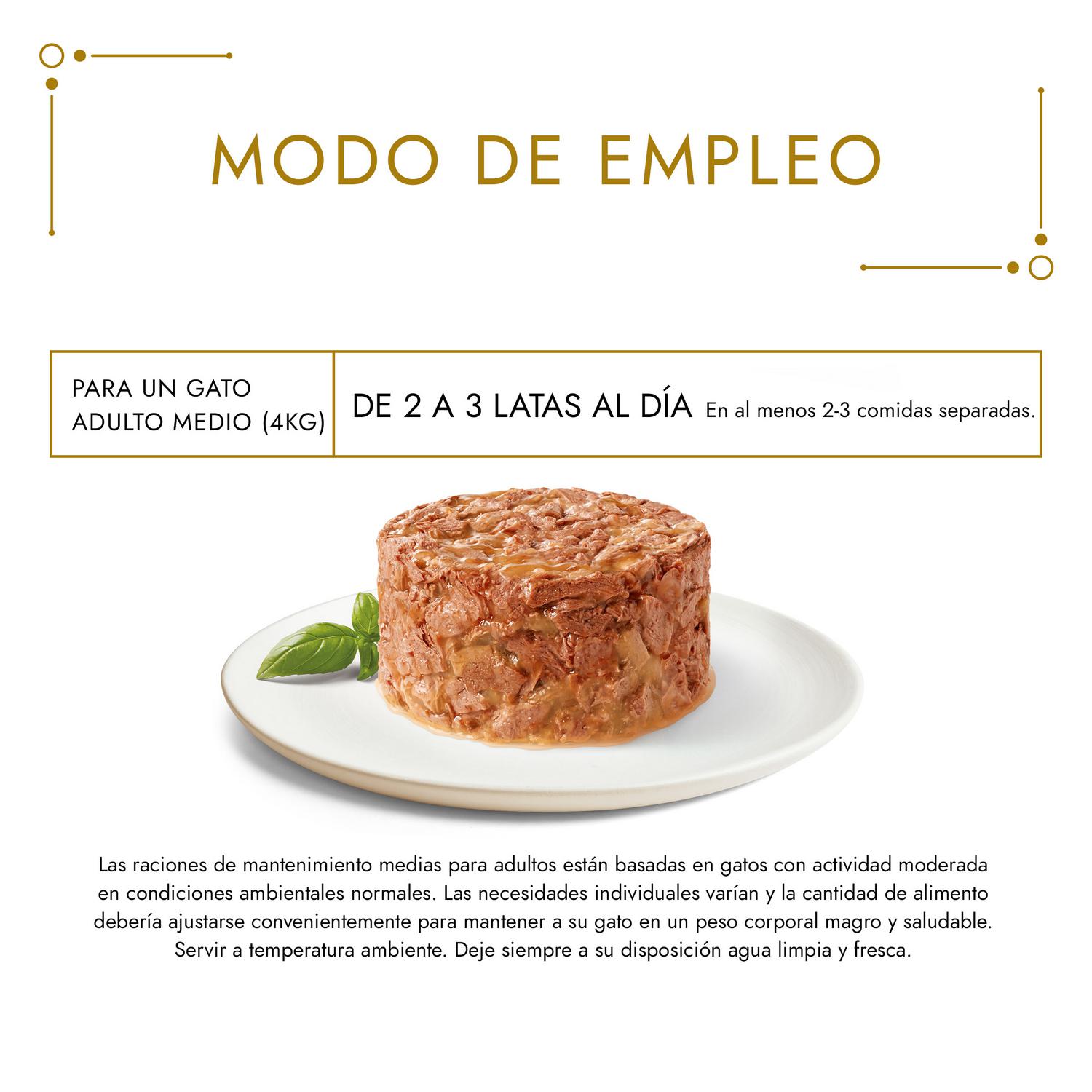 Comida húmeda tartalette surtido para gato adulto Purina Gourmet Gold 12x85 g.