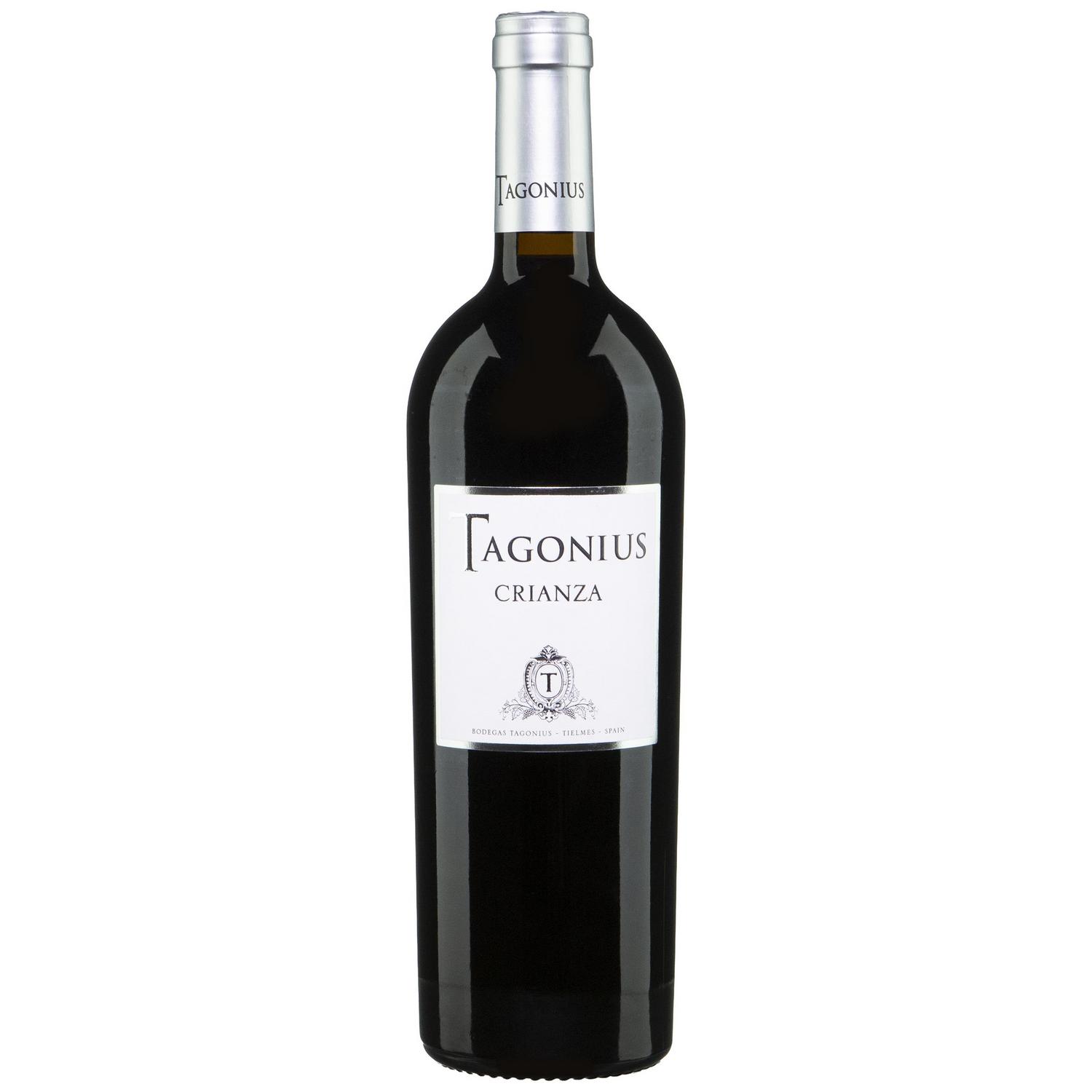 Vino tinto crianza Tagonius D.O. Vinos de Madrid 75 cl.