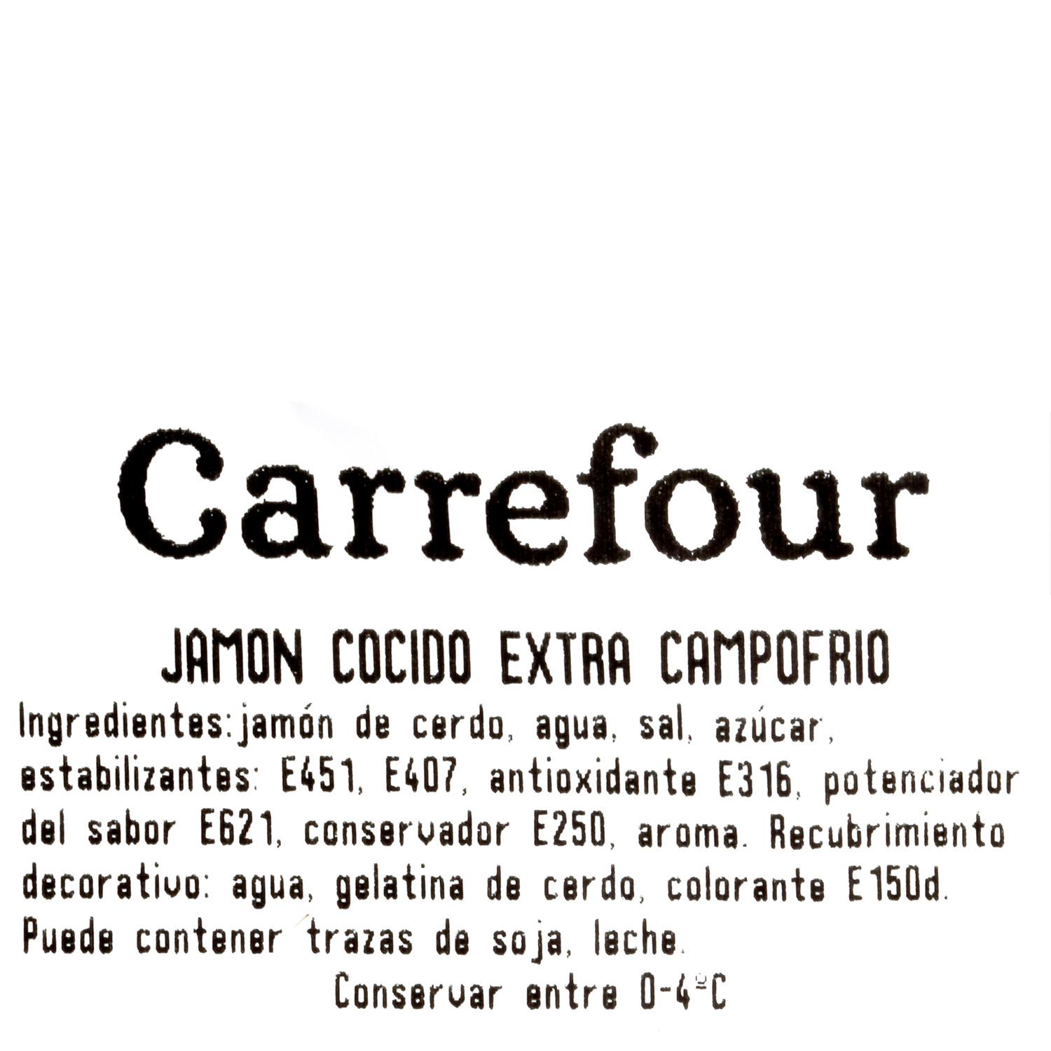 Jamón cocido extra Campofrío al corte 150 g aprox