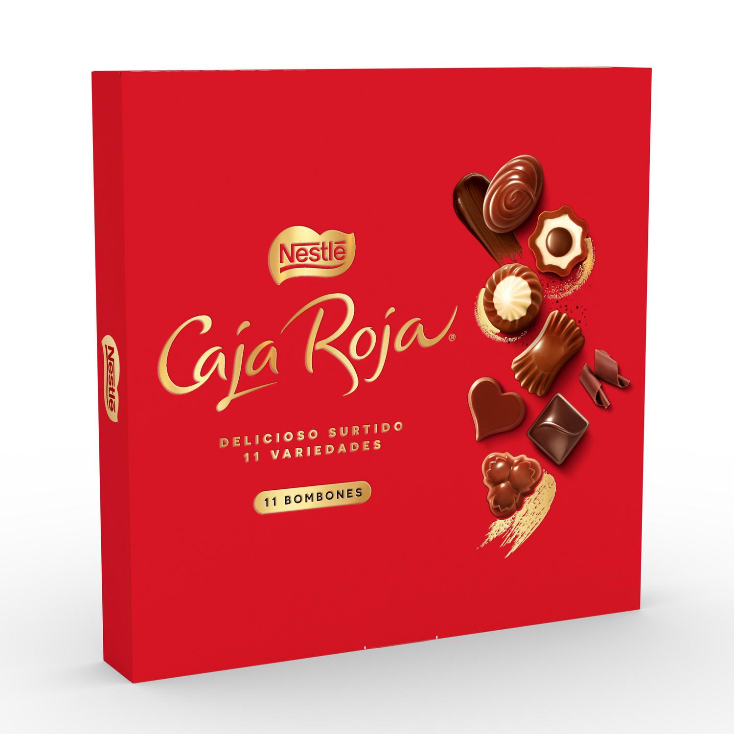 Bombones surtidos Nestlé Caja Roja estuche 11 ud.