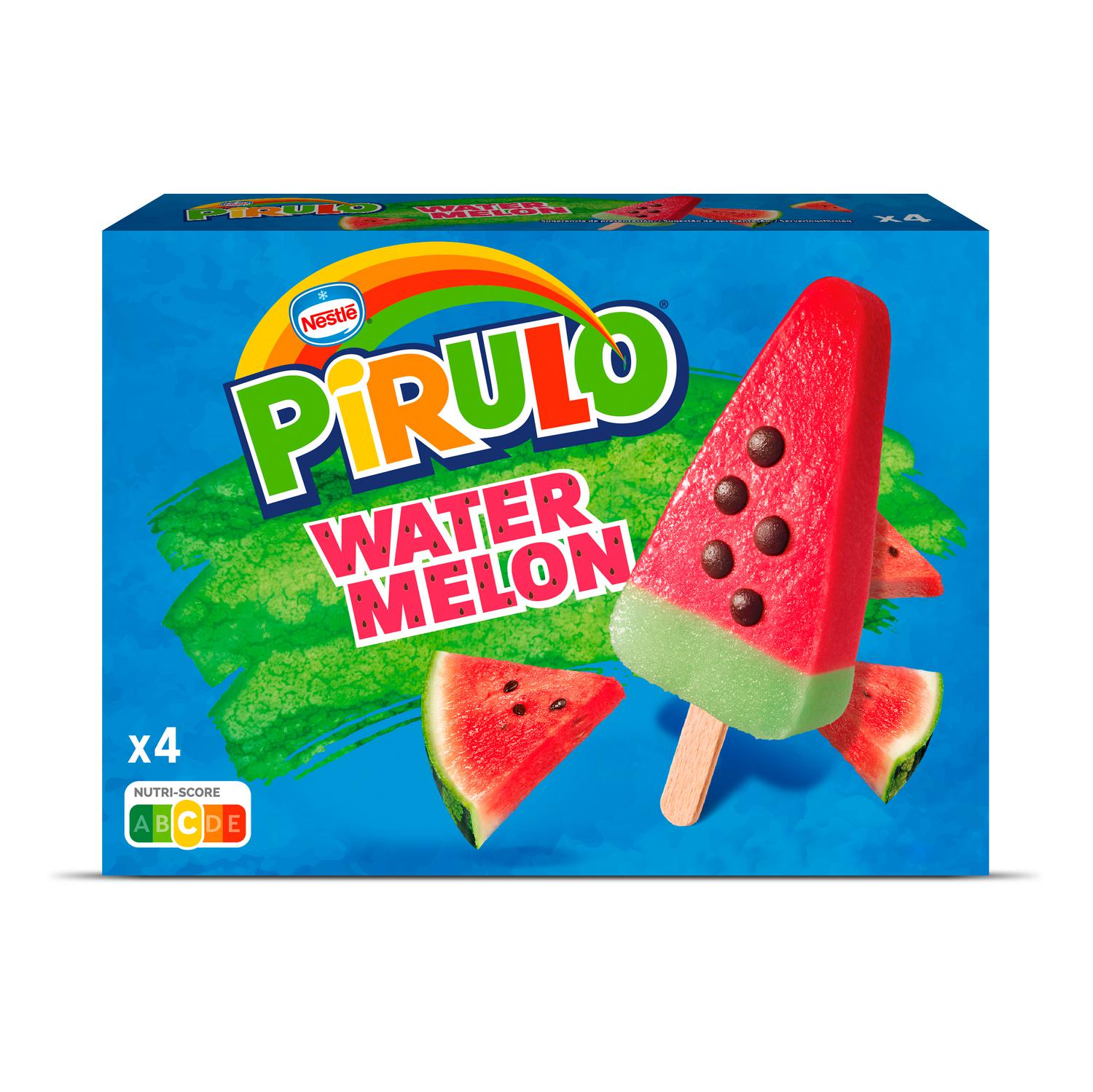Helado Pirulo Watermelon Nestlé sin gluten 4 ud.