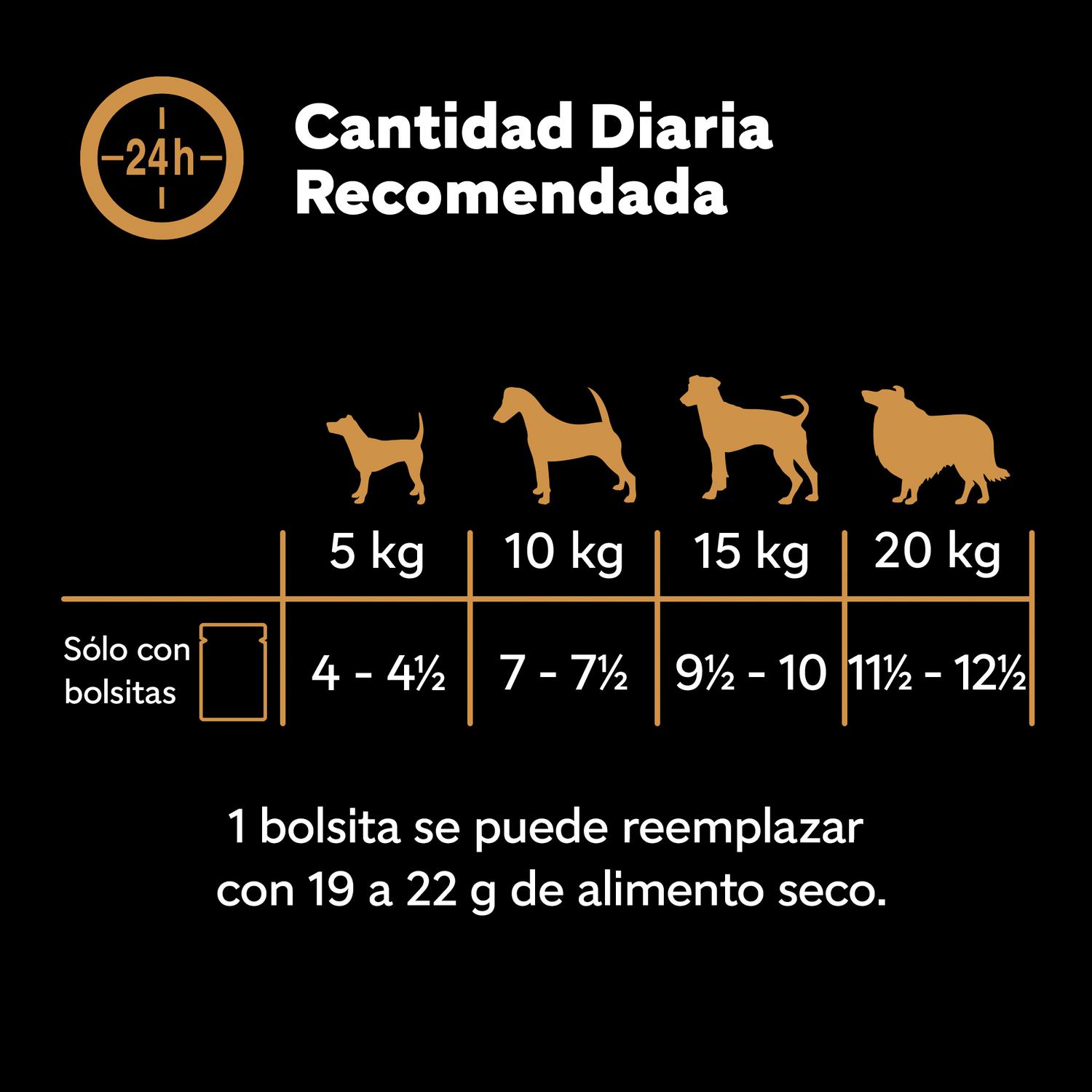 Comida húmeda selección carnes mixtas en gelatina para perro Cesar pack de 4 unidades de 100 g.