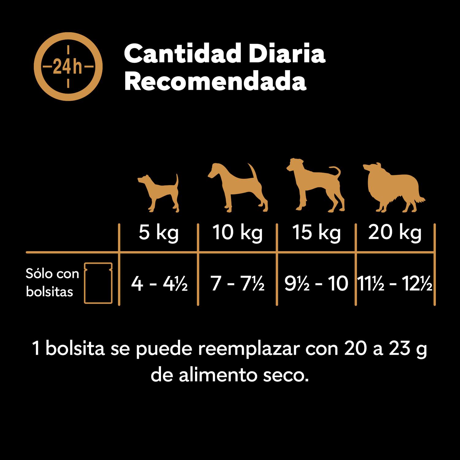 Comida húmeda selección carnes mixtas en salsa para perro Cesar pack de 4 unidades de 100 g.