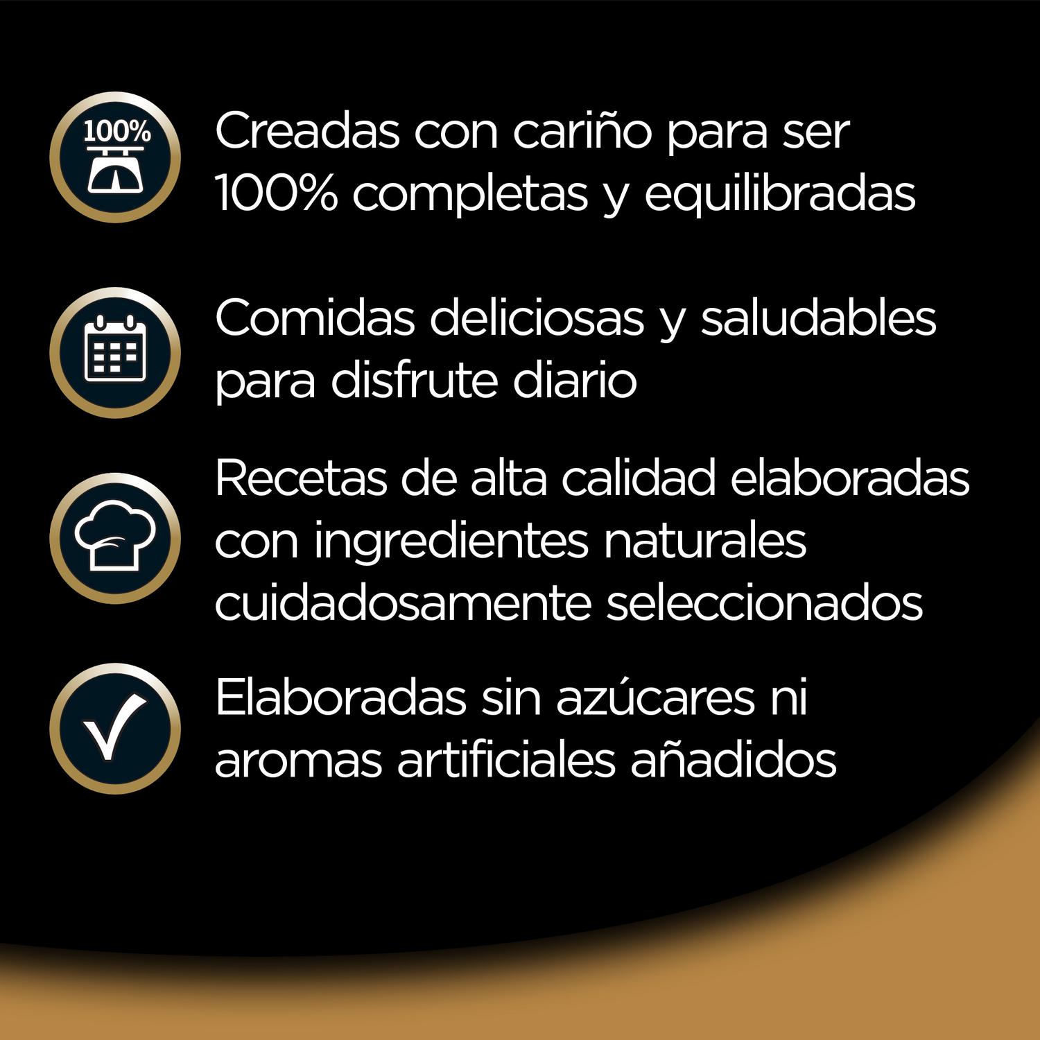 Comida húmeda selección recetas campesinas para perro Cesar pack de 8 unidades de 150 g.