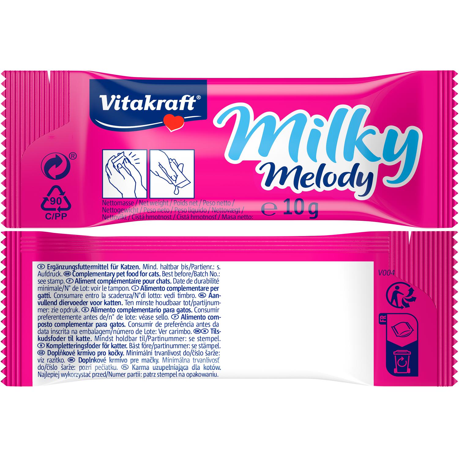 Snack crema de leche con queso para gatos pequeños Vitakraft 70 g