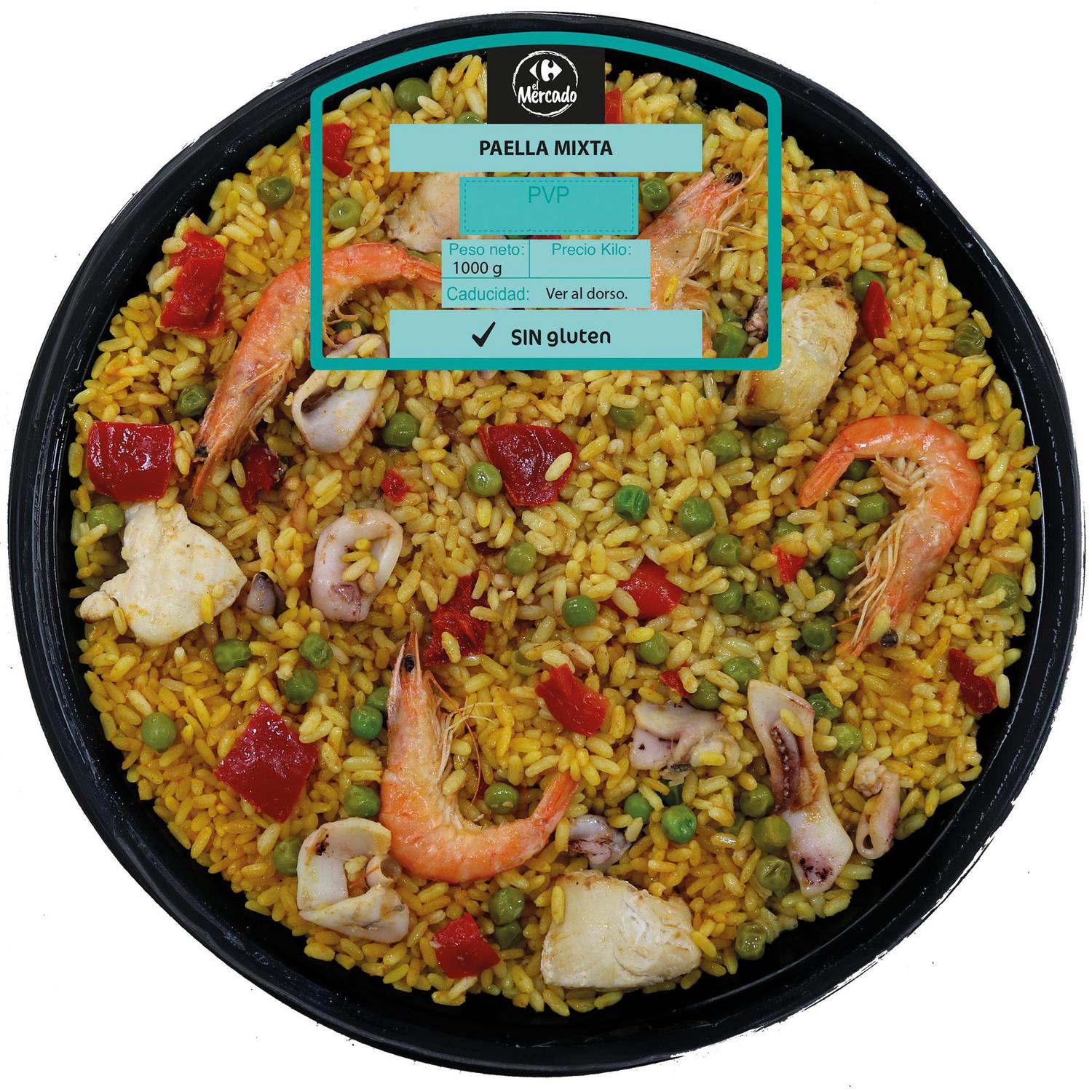 Paella mixta Carrefour 1 kg