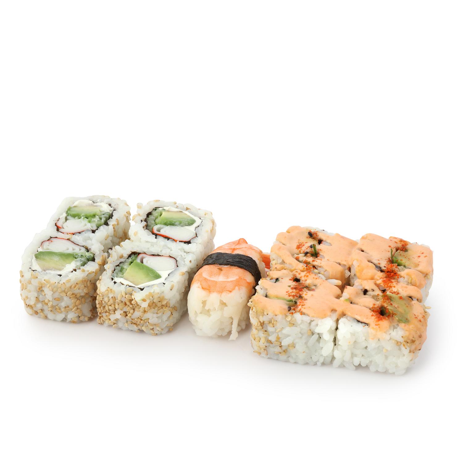 Combo 3 sin pescado crudo Sushi Daily 216 g