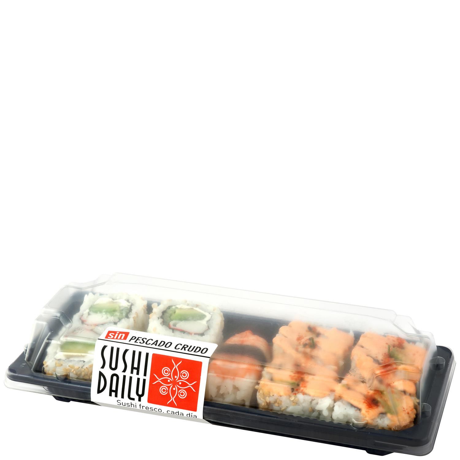 Combo 3 sin pescado crudo Sushi Daily 216 g