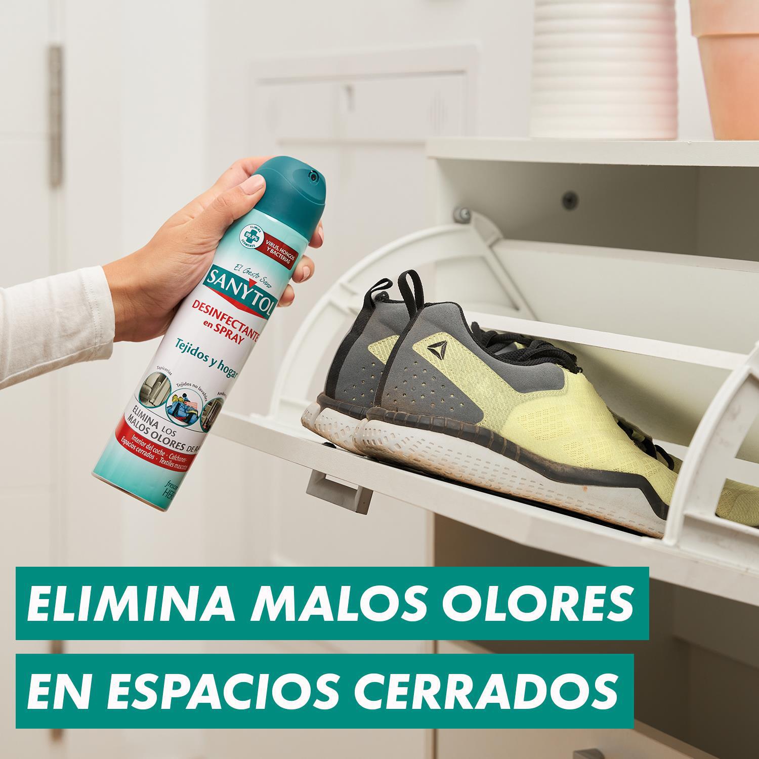 Desinfectante en spray hogar y tejidos Sanytol 300 ml.