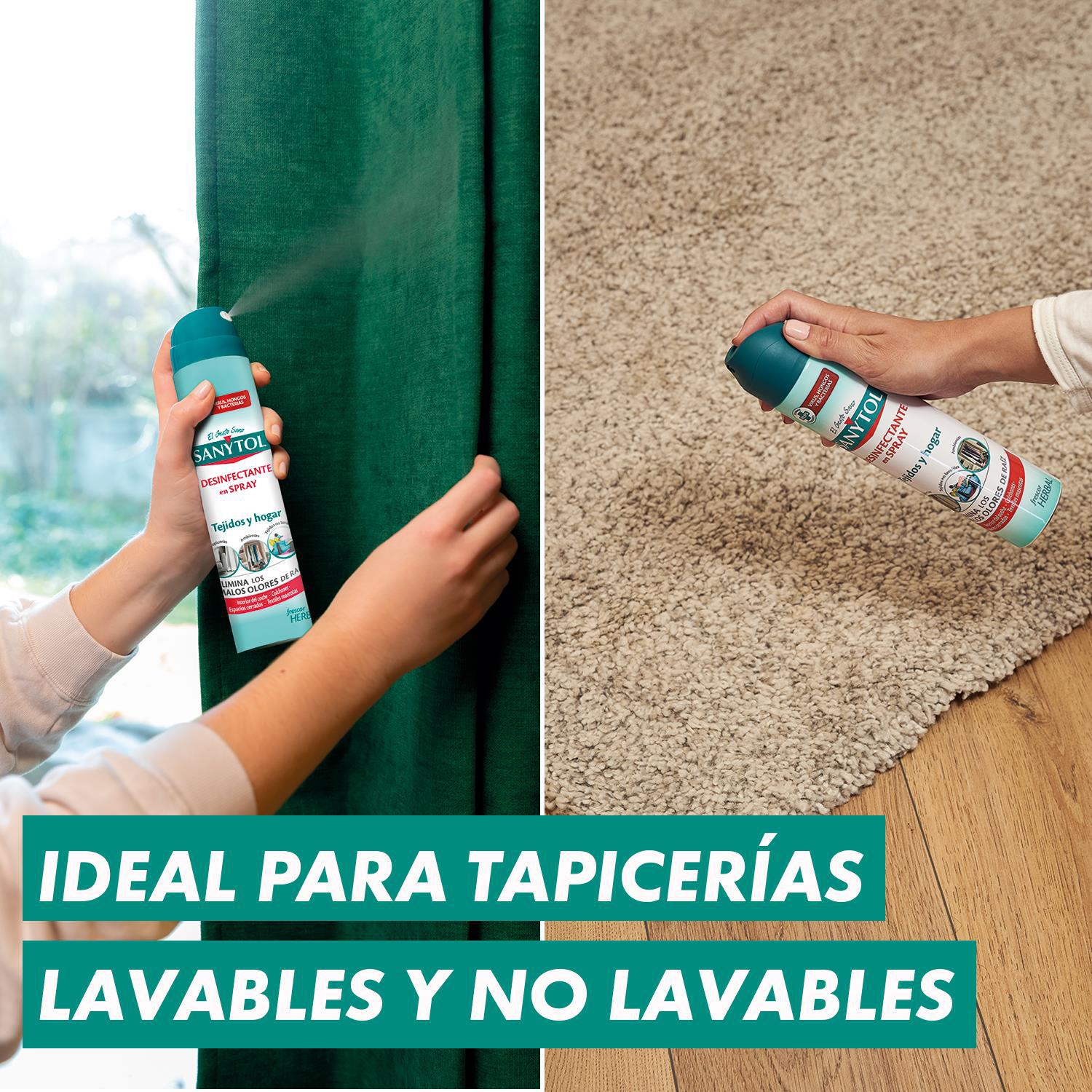 Desinfectante en spray hogar y tejidos Sanytol 300 ml.