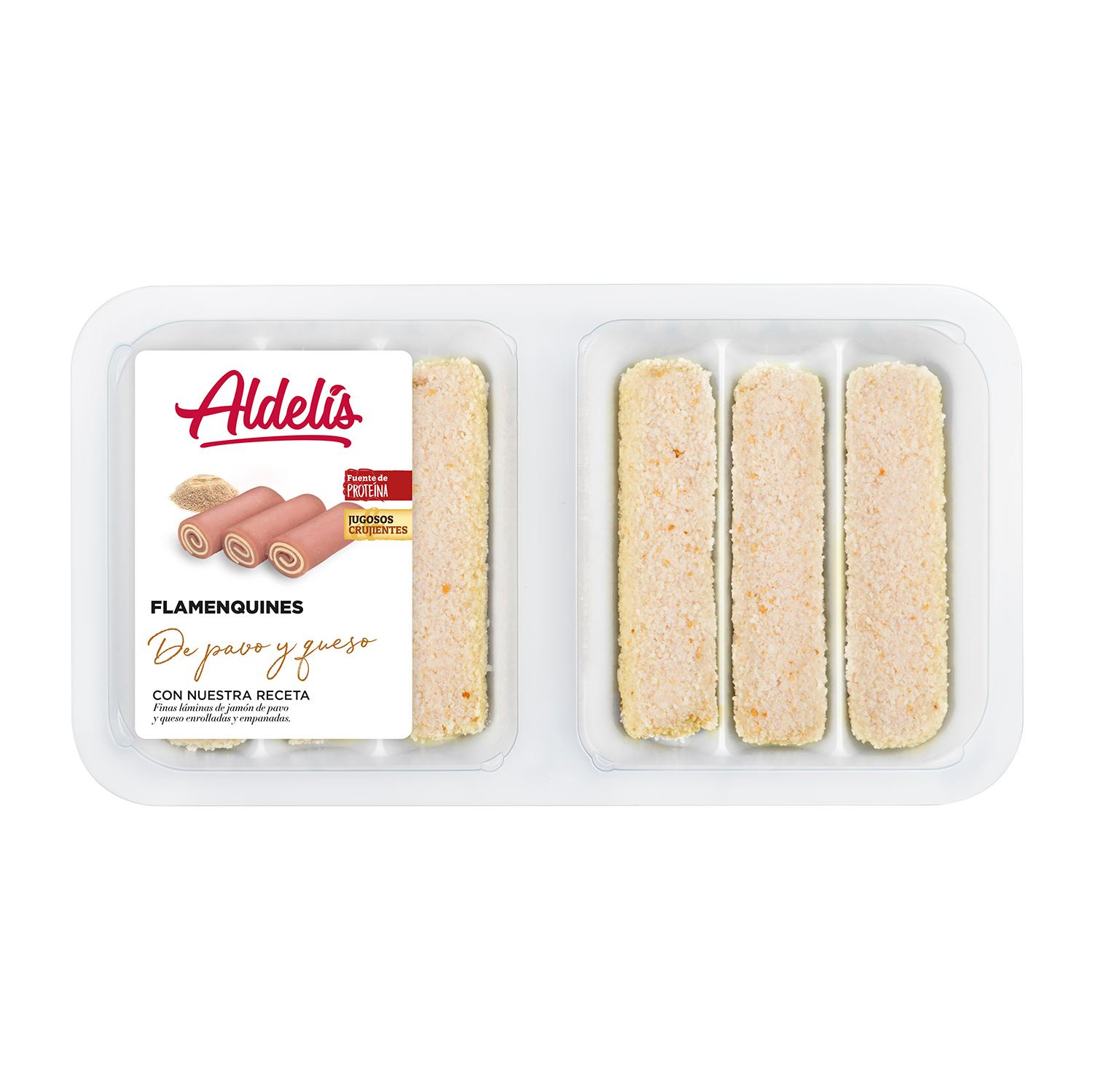 Flamenquines de pavo y queso Adelís 255 g