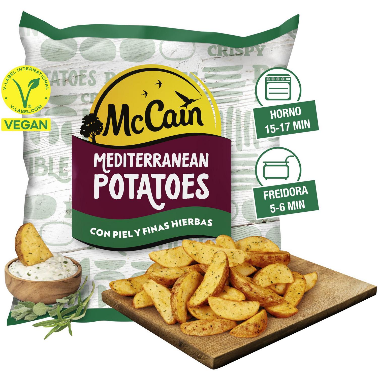 Patatas Mediterrean McCain 750 g.