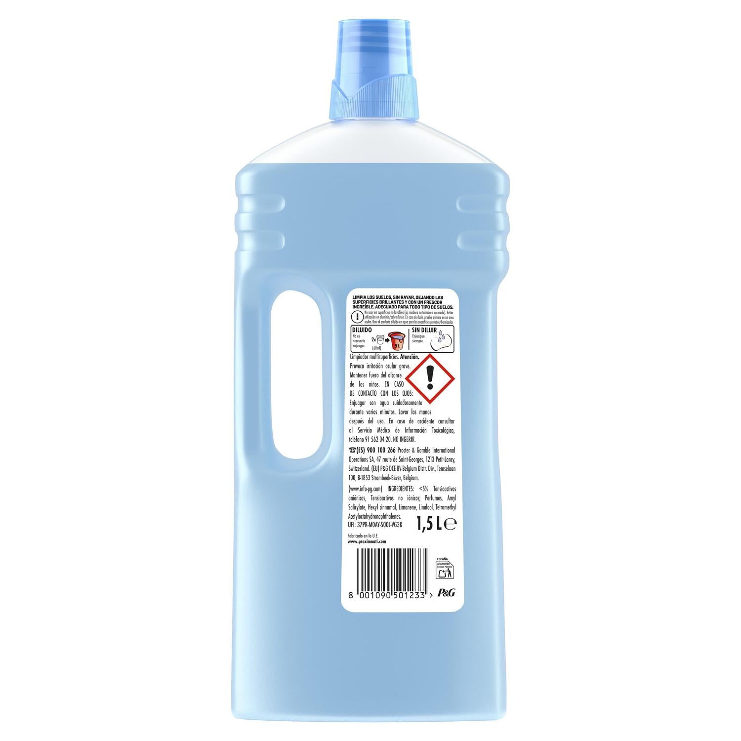 Friegasuelos flor delicada Don Limpio 1,5 l.