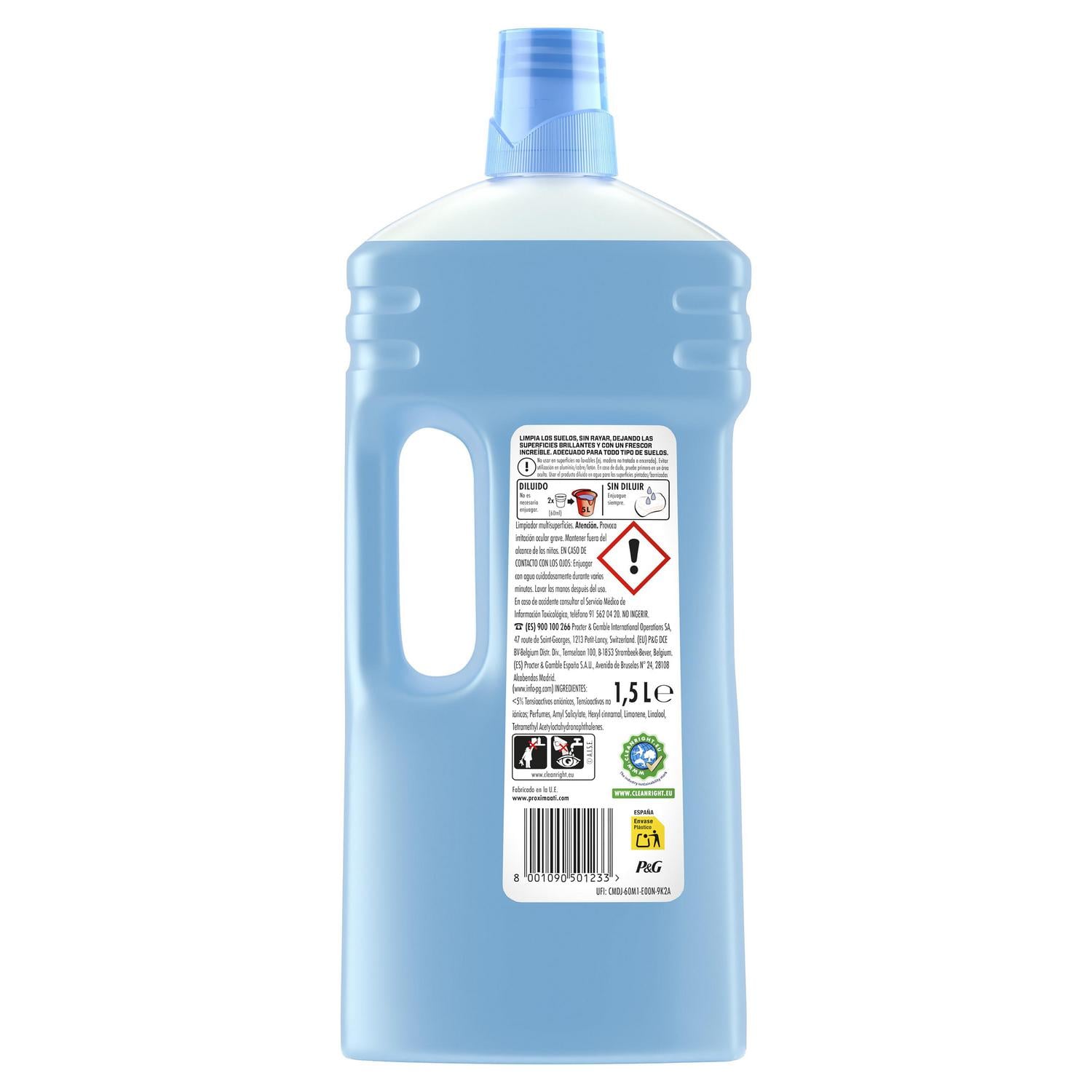 Friegasuelos flor delicada Don Limpio 1,5 l.