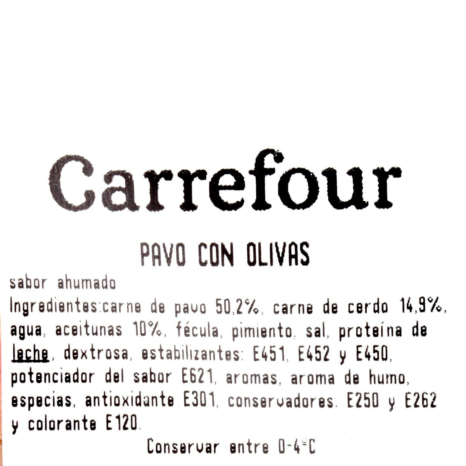 Pechuga de pavo con olivas C.7 Hermanos al corte 150 g aprox