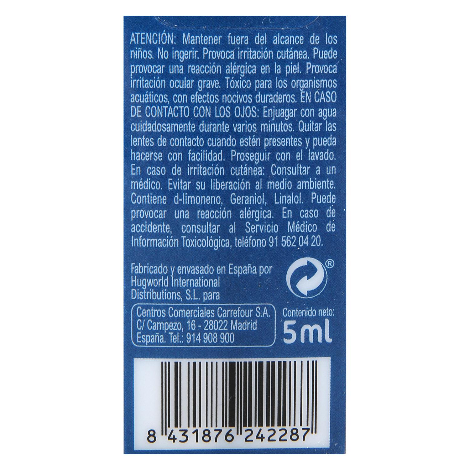 Ambientador para coche océano Carrefour 1 ud.