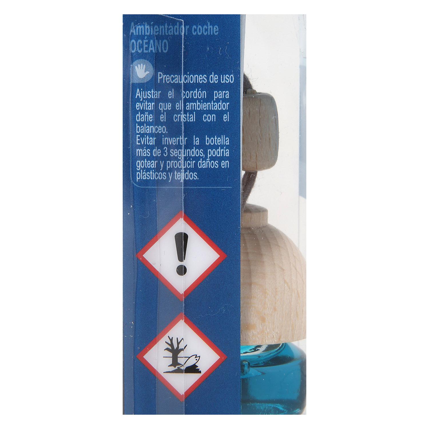 Ambientador para coche océano Carrefour 1 ud.
