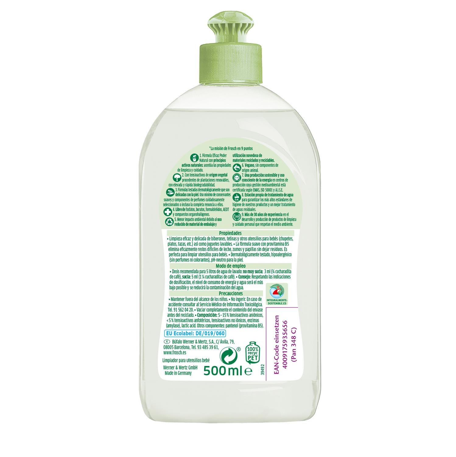 Limpiador Biberones Frosch Baby 500 ml