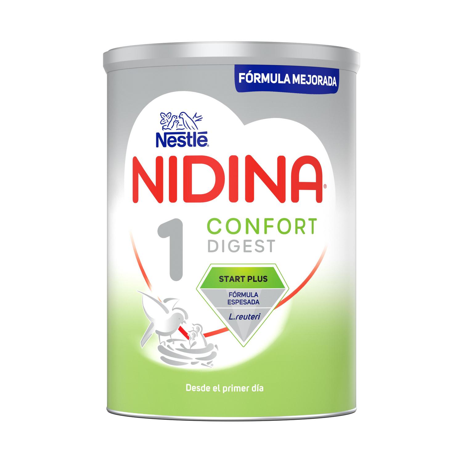 Leche infantil para lactantes en polvo AR Nidina 1 lata 800 g.