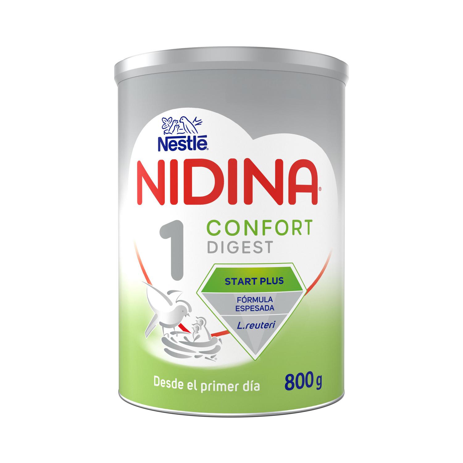 Leche infantil para lactantes en polvo AR Nidina 1 lata 800 g.