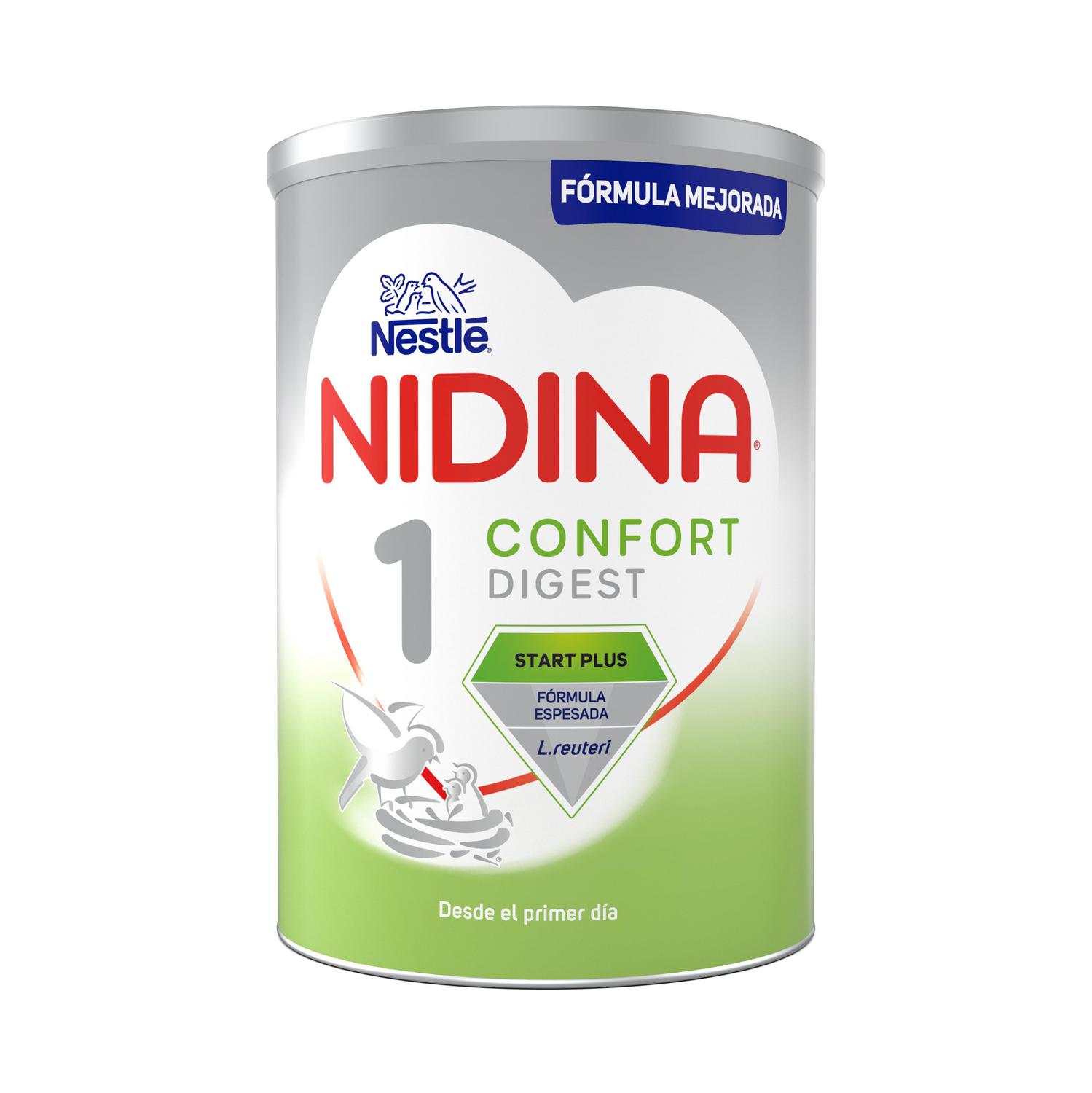 Leche infantil para lactantes en polvo AR Nidina 1 lata 800 g.