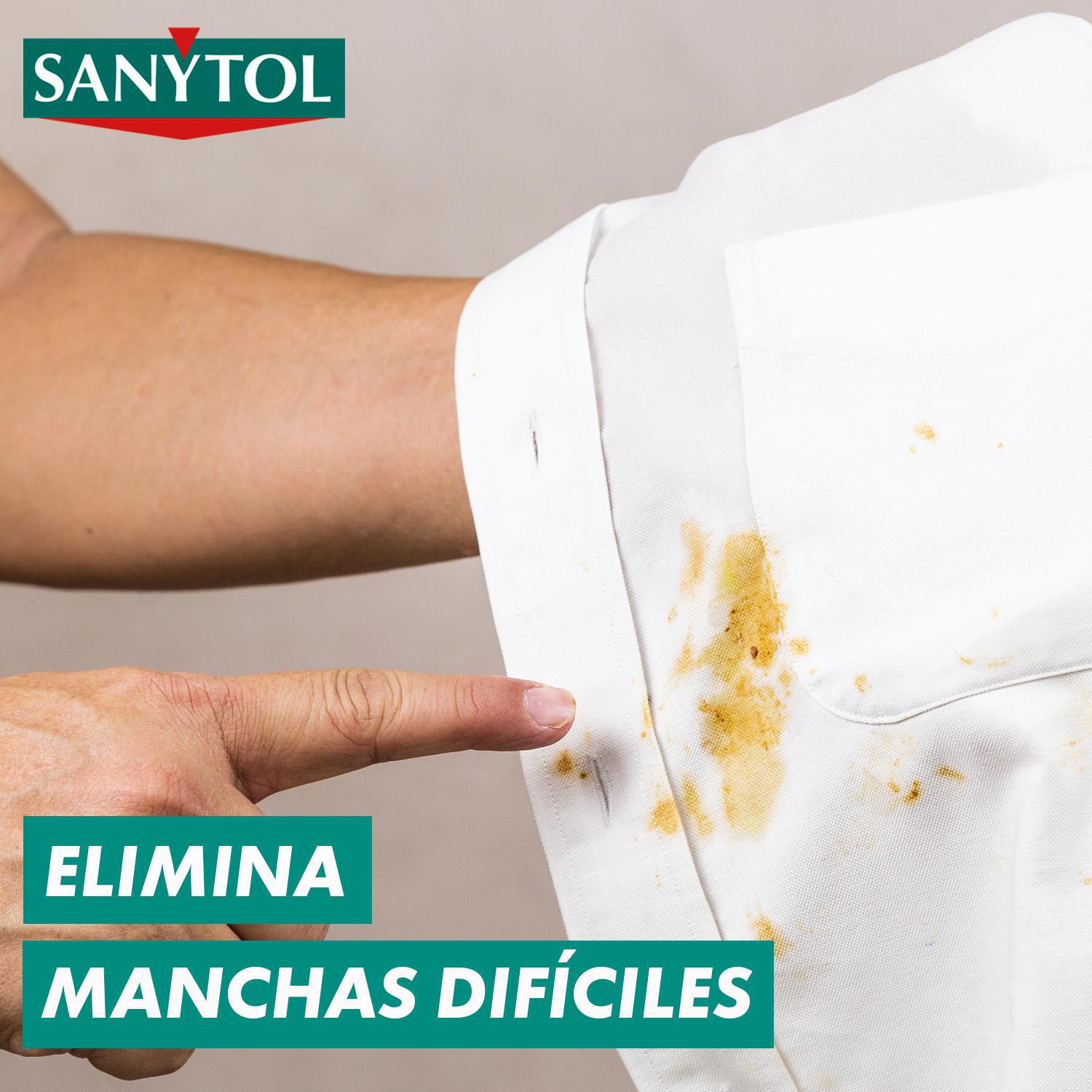 Quitamanchas desinfectante en polvo Sanytol 450 g.