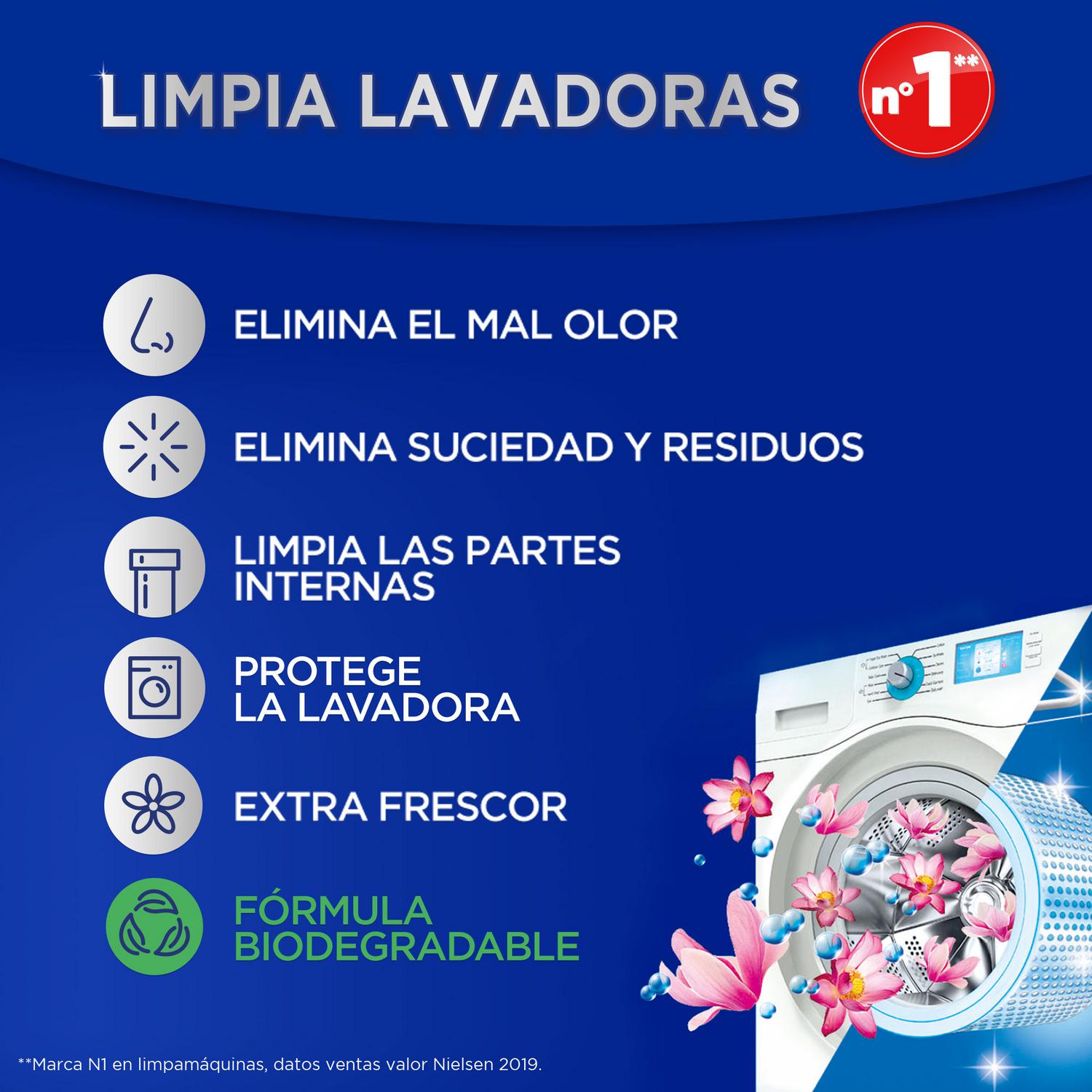Limpia lavadoras Original Colon 250 ml.