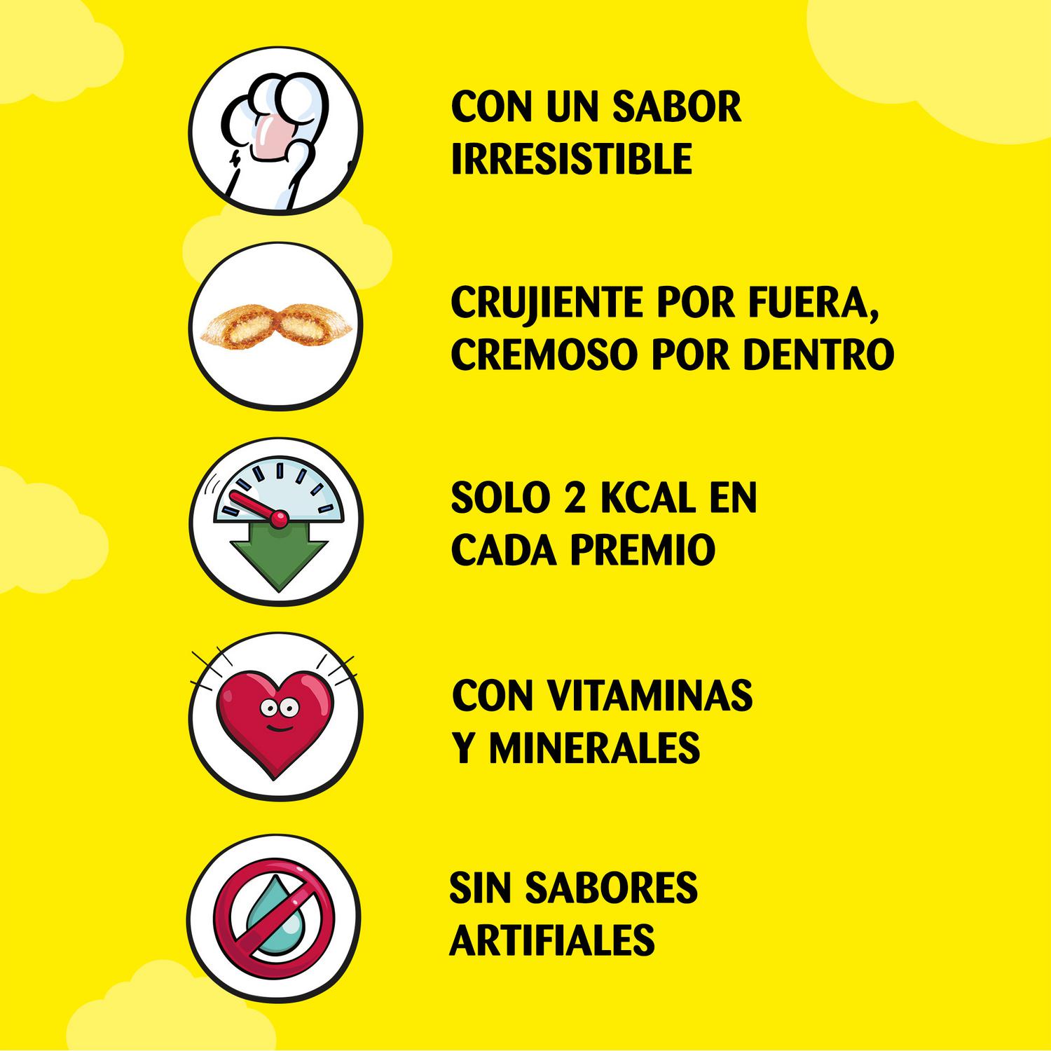 Snacks de salmón para gatos Catisfactions 180 g.