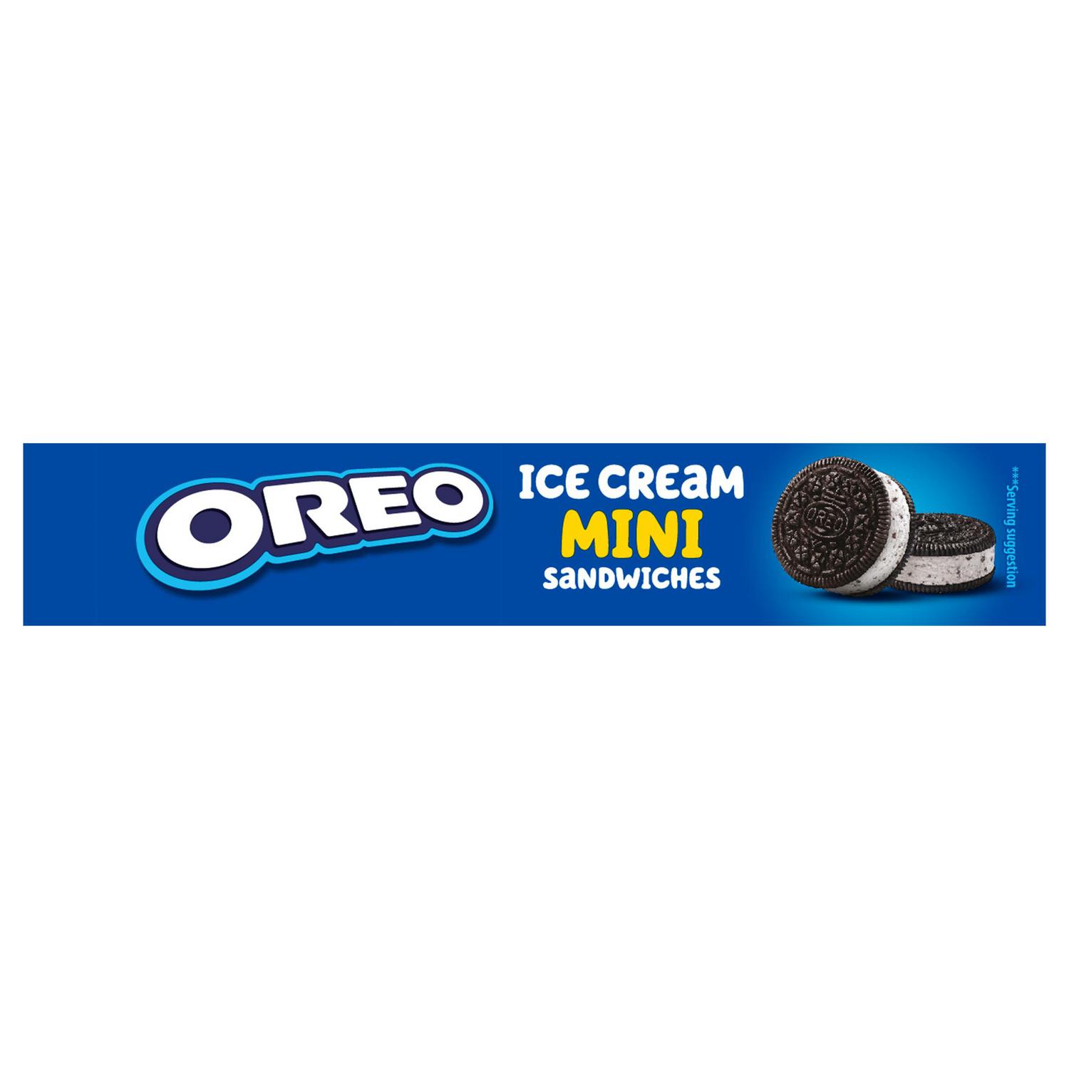 Sandwich mini de nata y galleta Oreo 6 ud.