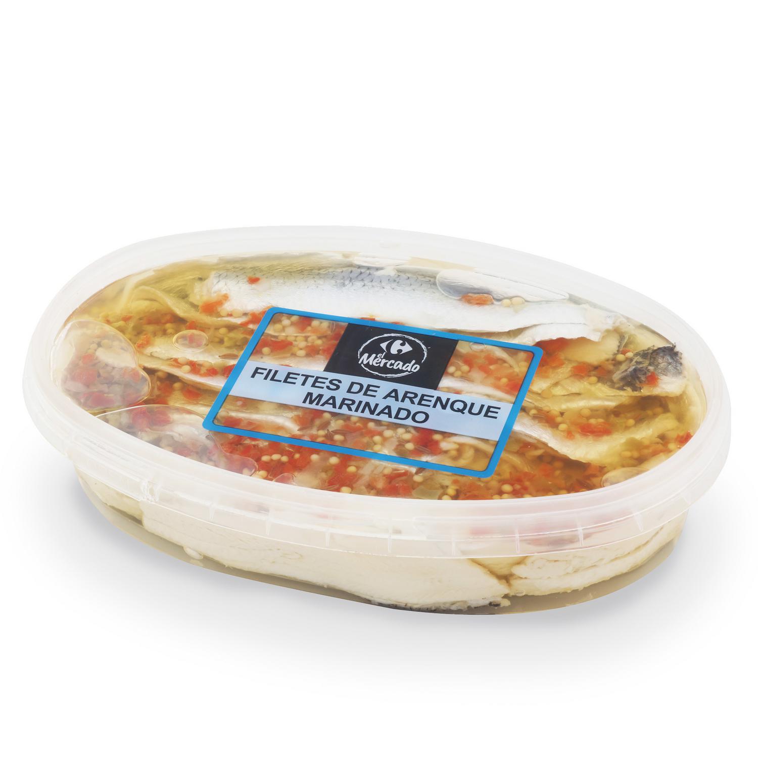 Filete de arenque marinado Carrefour El Mercado 170 g
