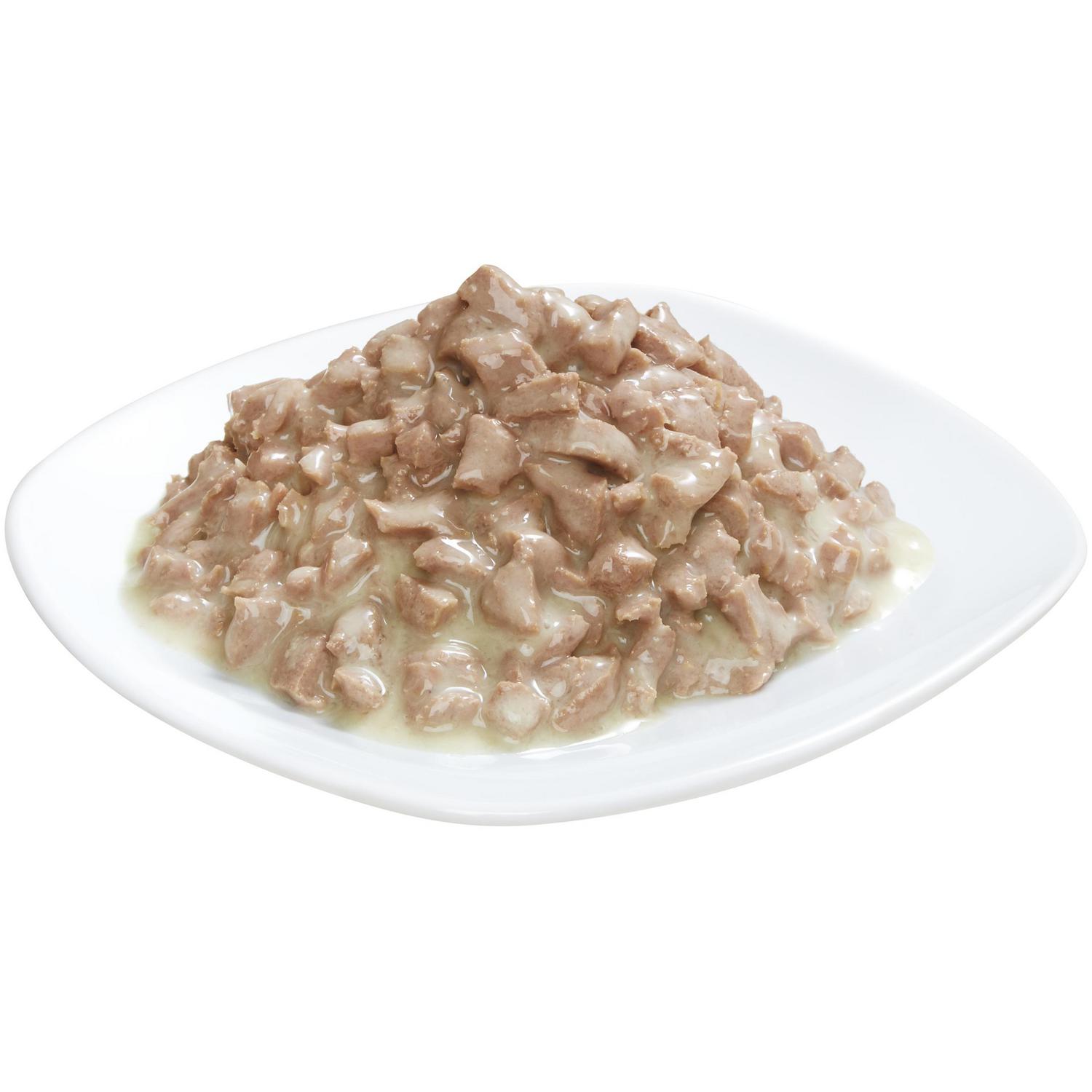Comida húmeda de pavo en salsa de queso para gato  Poésie Vitakraft 85 g.