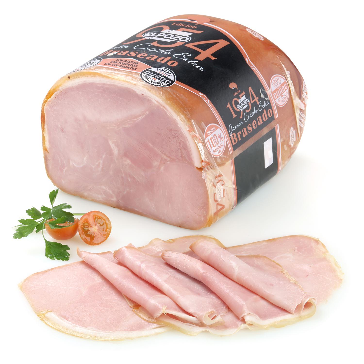 Jamón Cocido Extra Braseado al corte El Pozo Edición 1954 170 g aprox