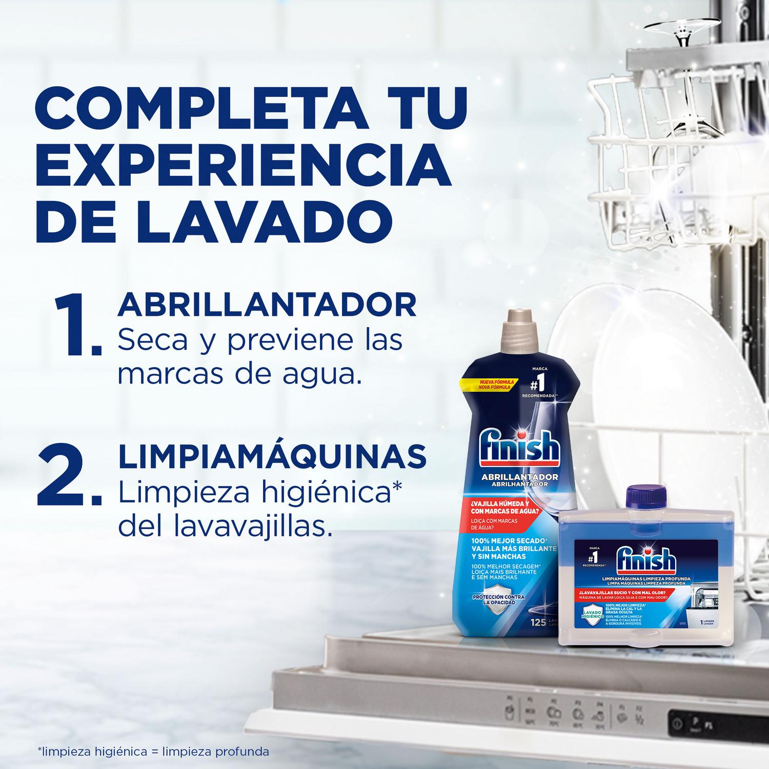 Lavavajillas a máquina en pastillas Power All in 1 Finish Powerball 80 ud.