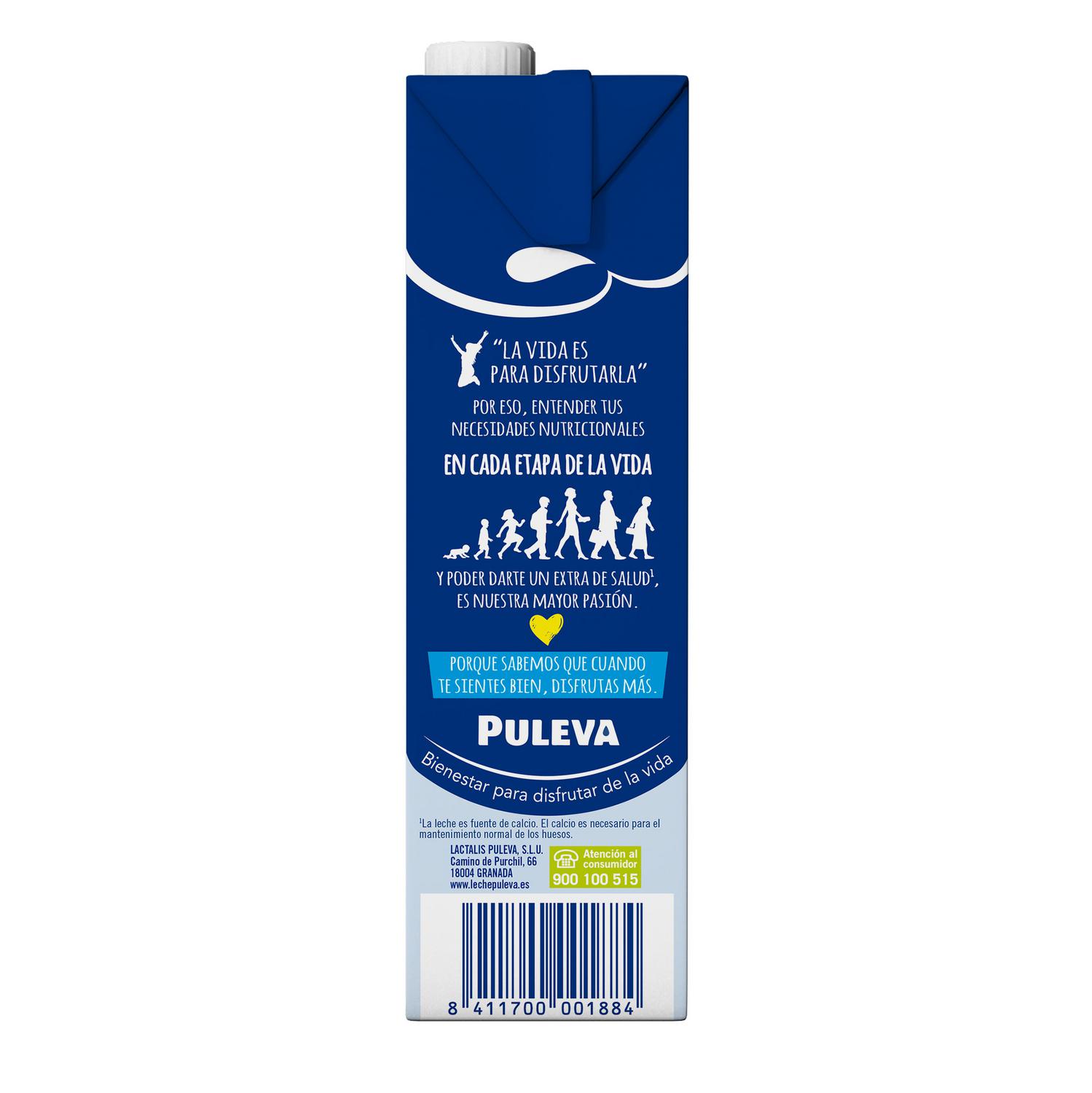 Preparado lácteo con avena Omega 3 Puleva brik 1 l.