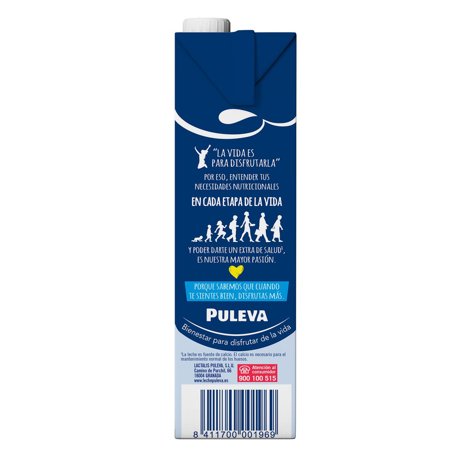 Preparado lácteo con almendras Omega 3 Puleva sin gluten brik 1 l.