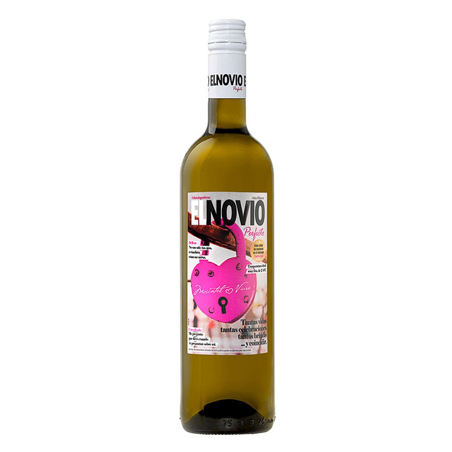 Vino blanco El Novio Perfecto D.O. Valencia 75 cl.