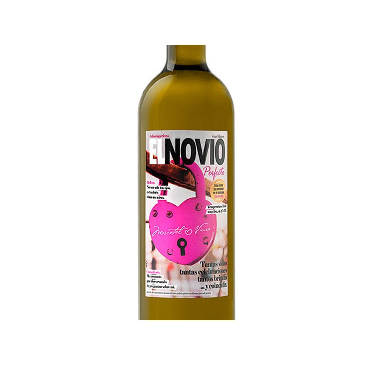 Vino blanco El Novio Perfecto D.O. Valencia 75 cl.