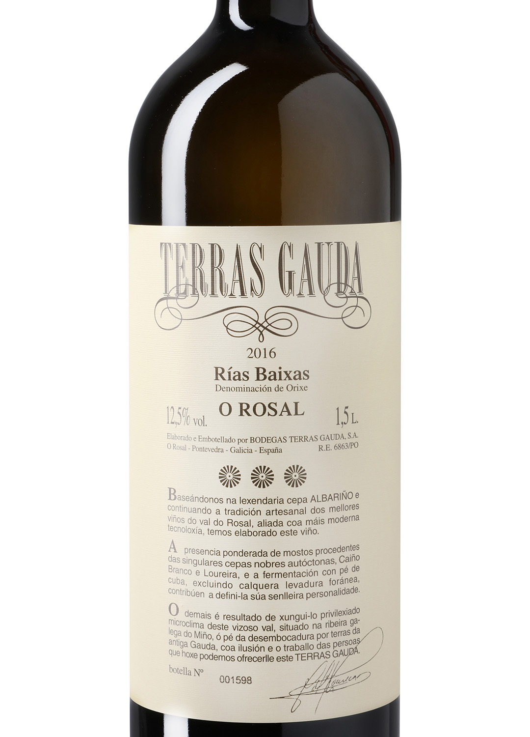 Terras Gauda Blanco - Comprar Vino Online | Tienda de Vinos Carrefour.es