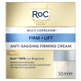 Crema facial reafirmante anti-flacidez Firm + Lift Multi Correxion Roc 50 ml.